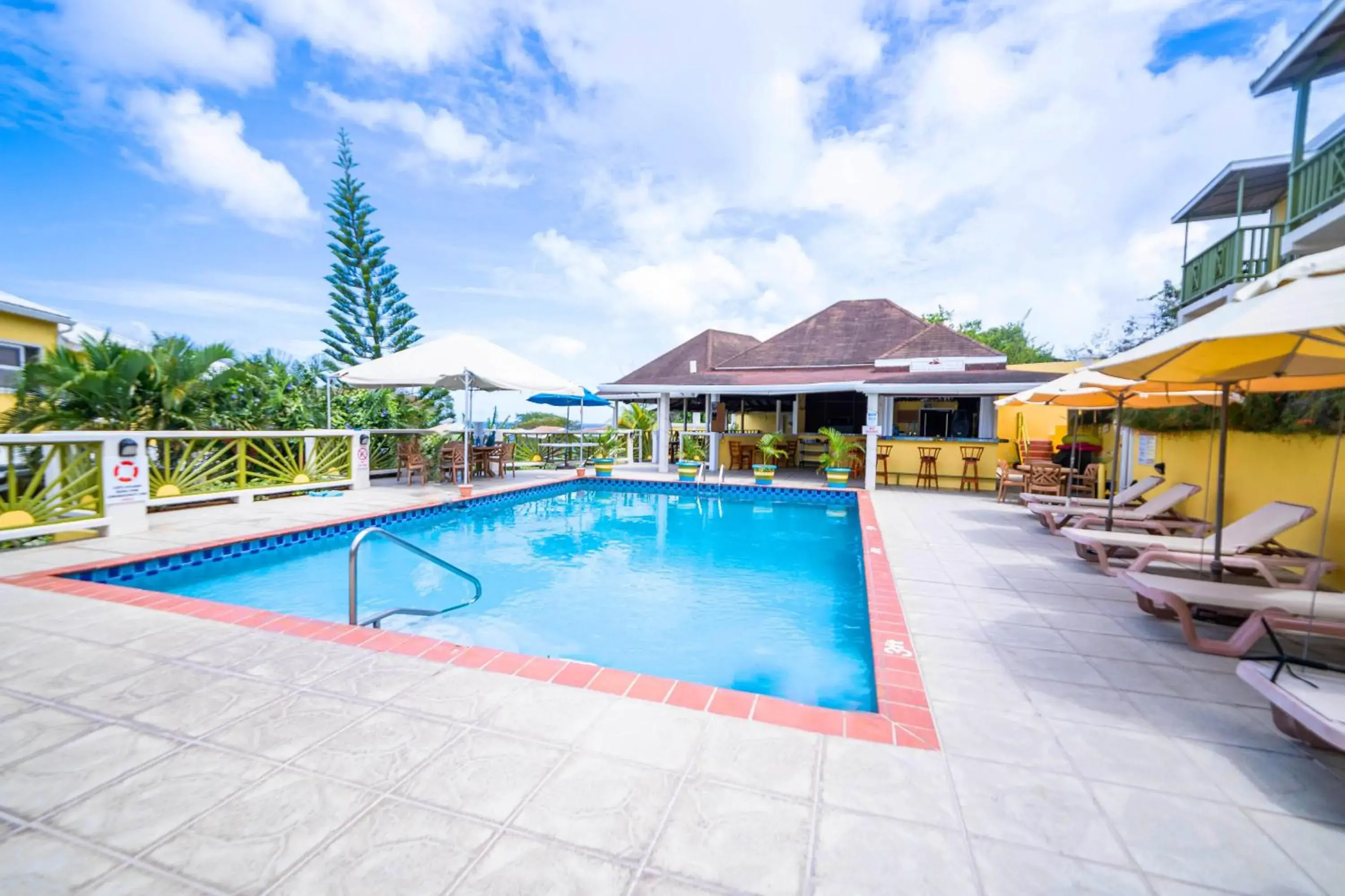 Property building, Swimming Pool in Grooms Beach Villa & Resort