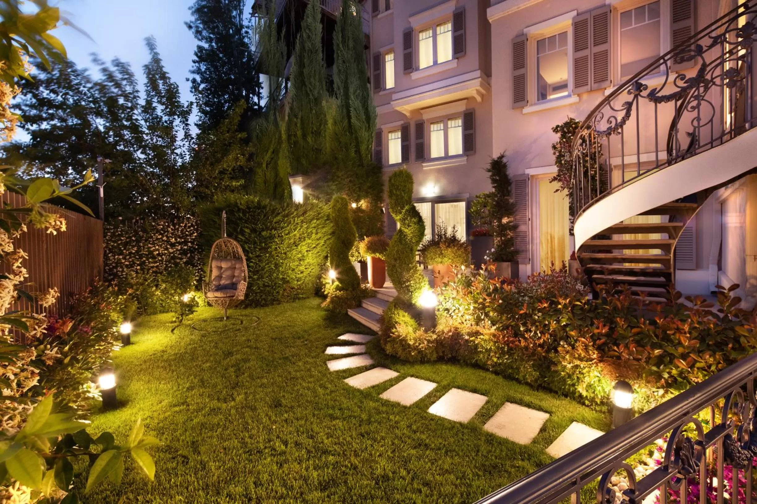 Garden in Mula Hotel