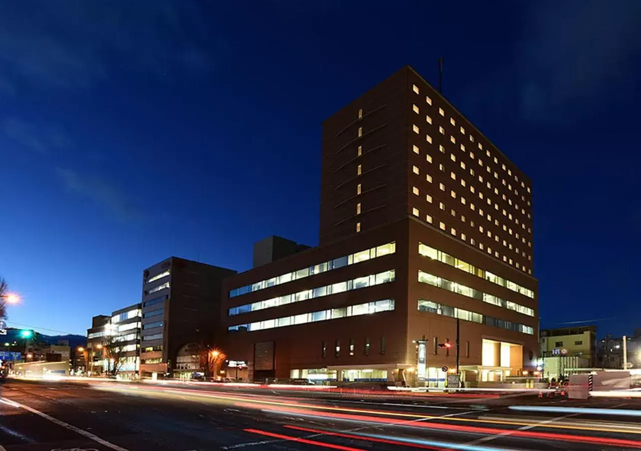 Facade/entrance, Property Building in Hotel Sankyo Fukushima