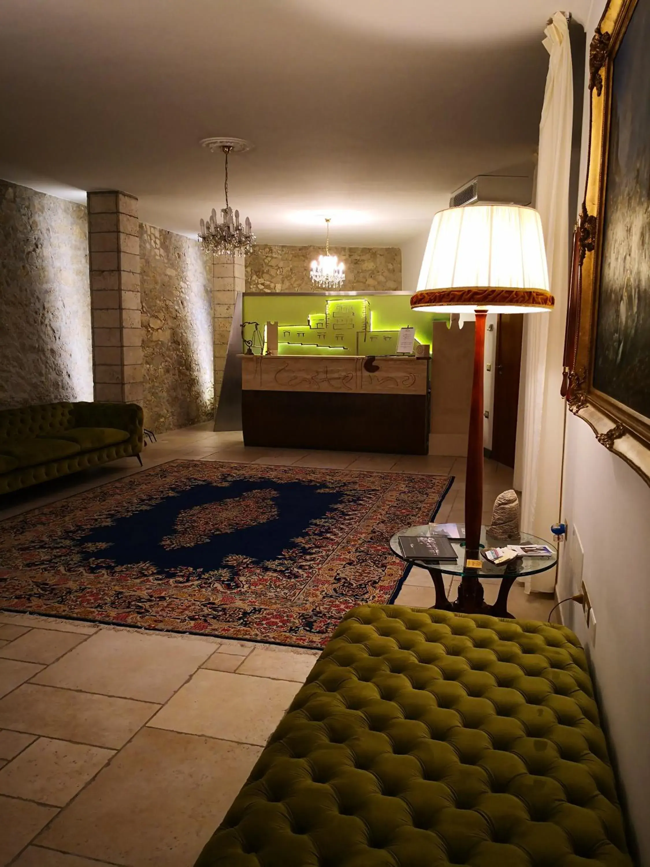 Lobby or reception in Hotel Boutique Il Castellino Relais