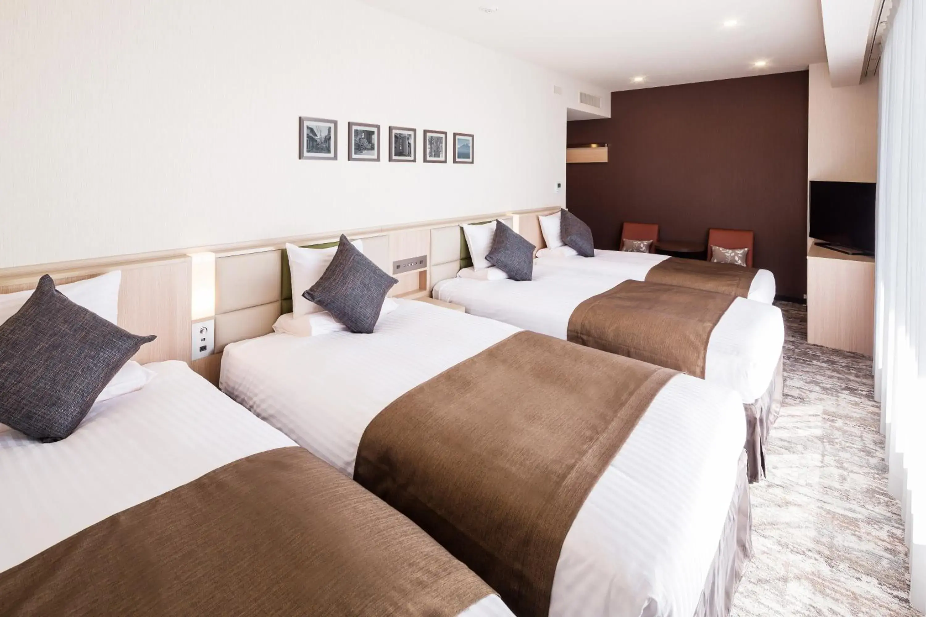 Bed in HOTEL MYSTAYS Fuji Onsen Resort