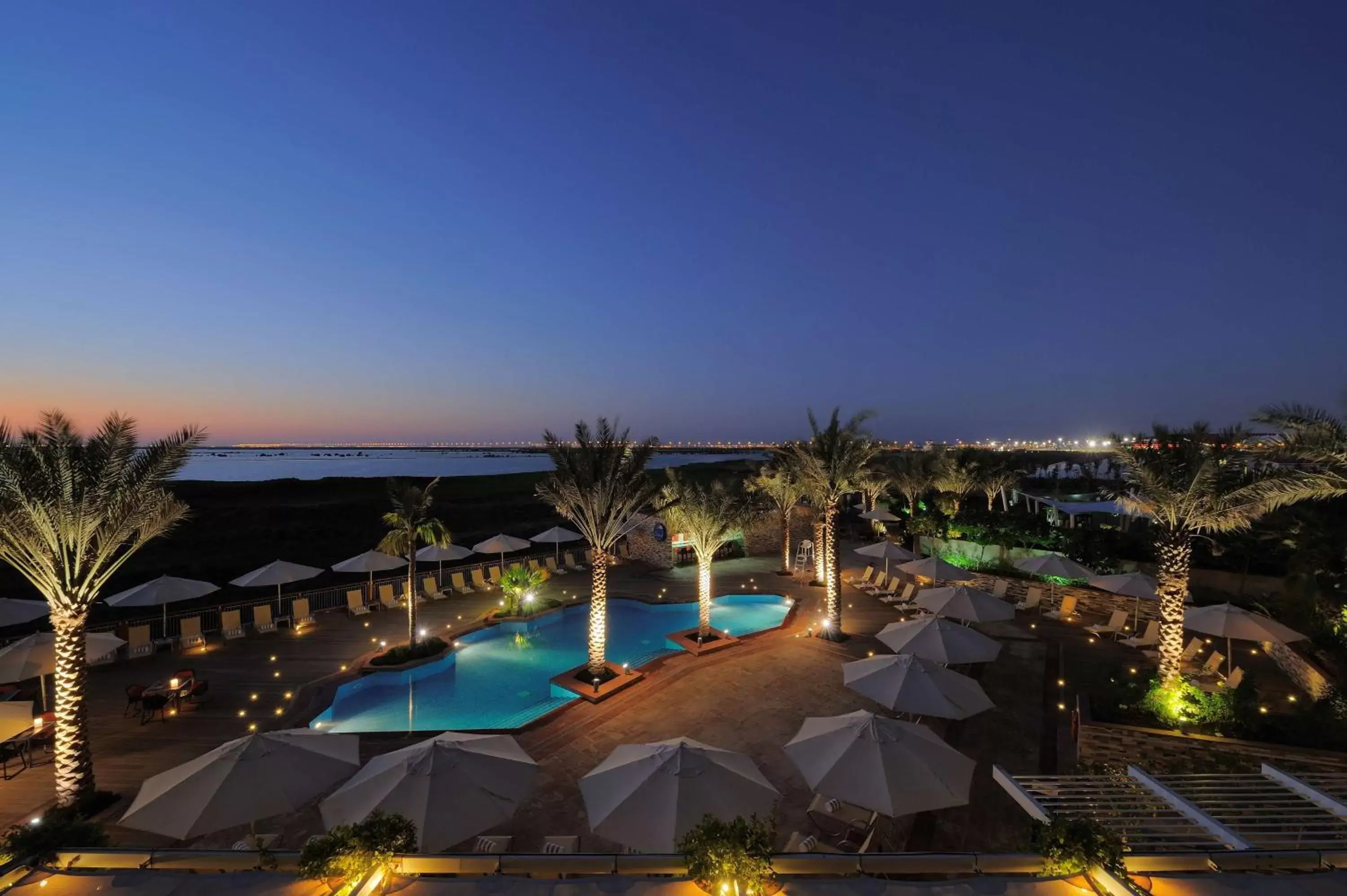 Bird's eye view, Pool View in Park Inn by Radisson Abu Dhabi Yas Island