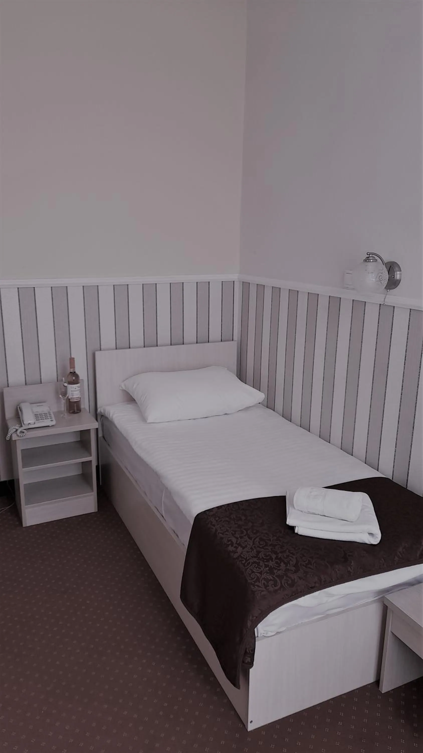 Bed in Hotel Vojvodina