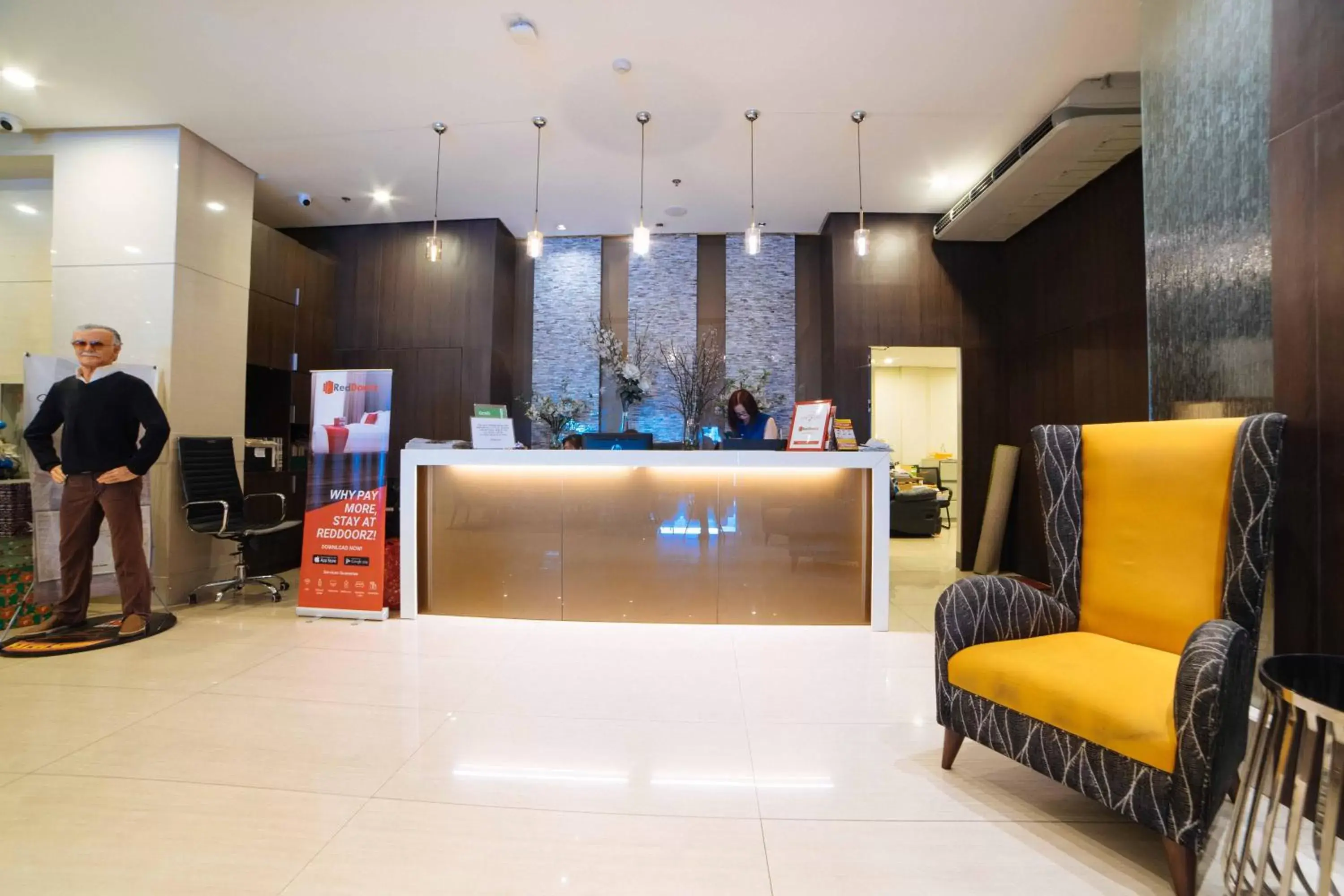 Lobby or reception, Lobby/Reception in RedDoorz Premium @ West Avenue Quezon City