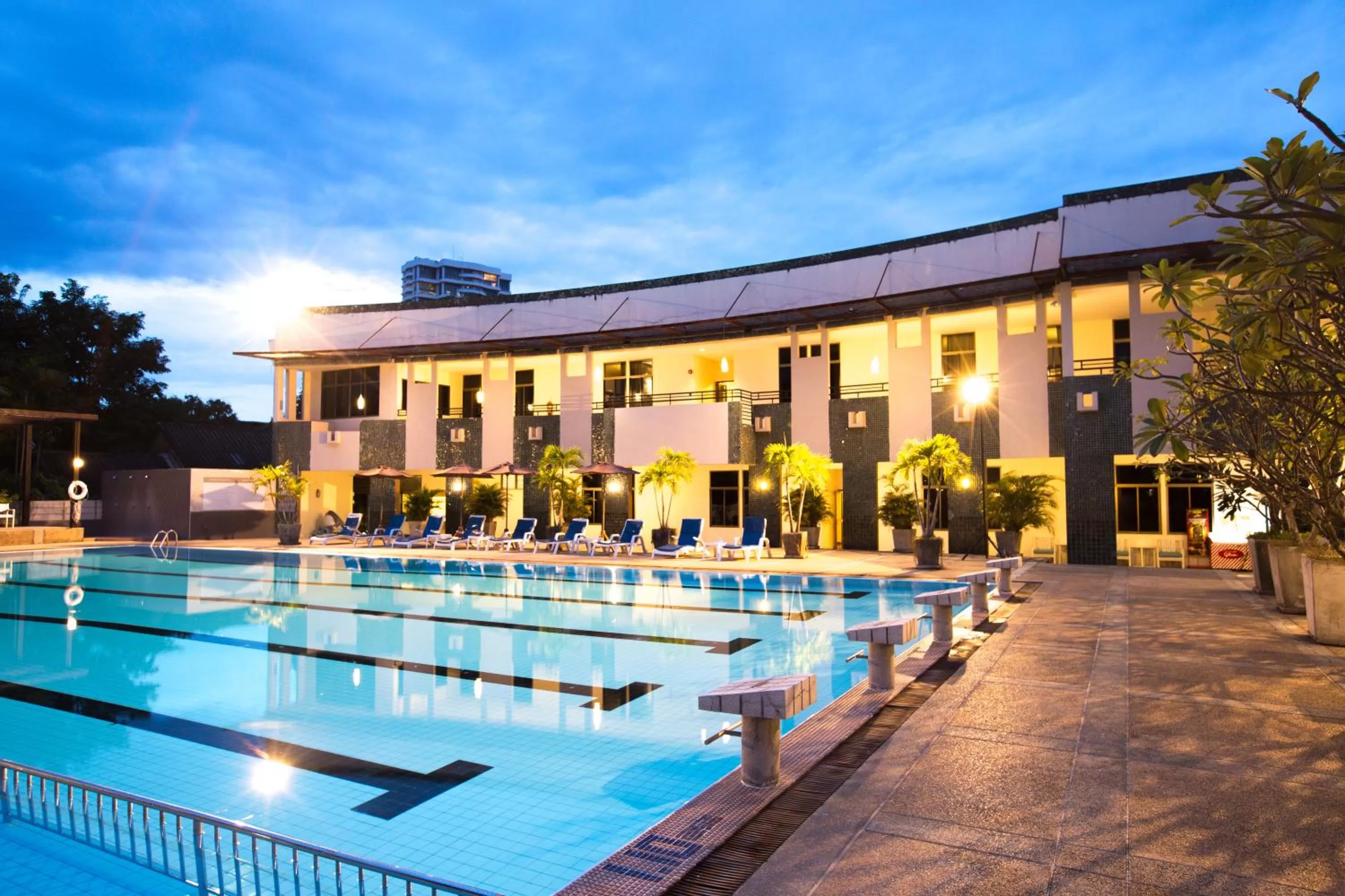 Swimming pool in Eco Resort Chiang Mai