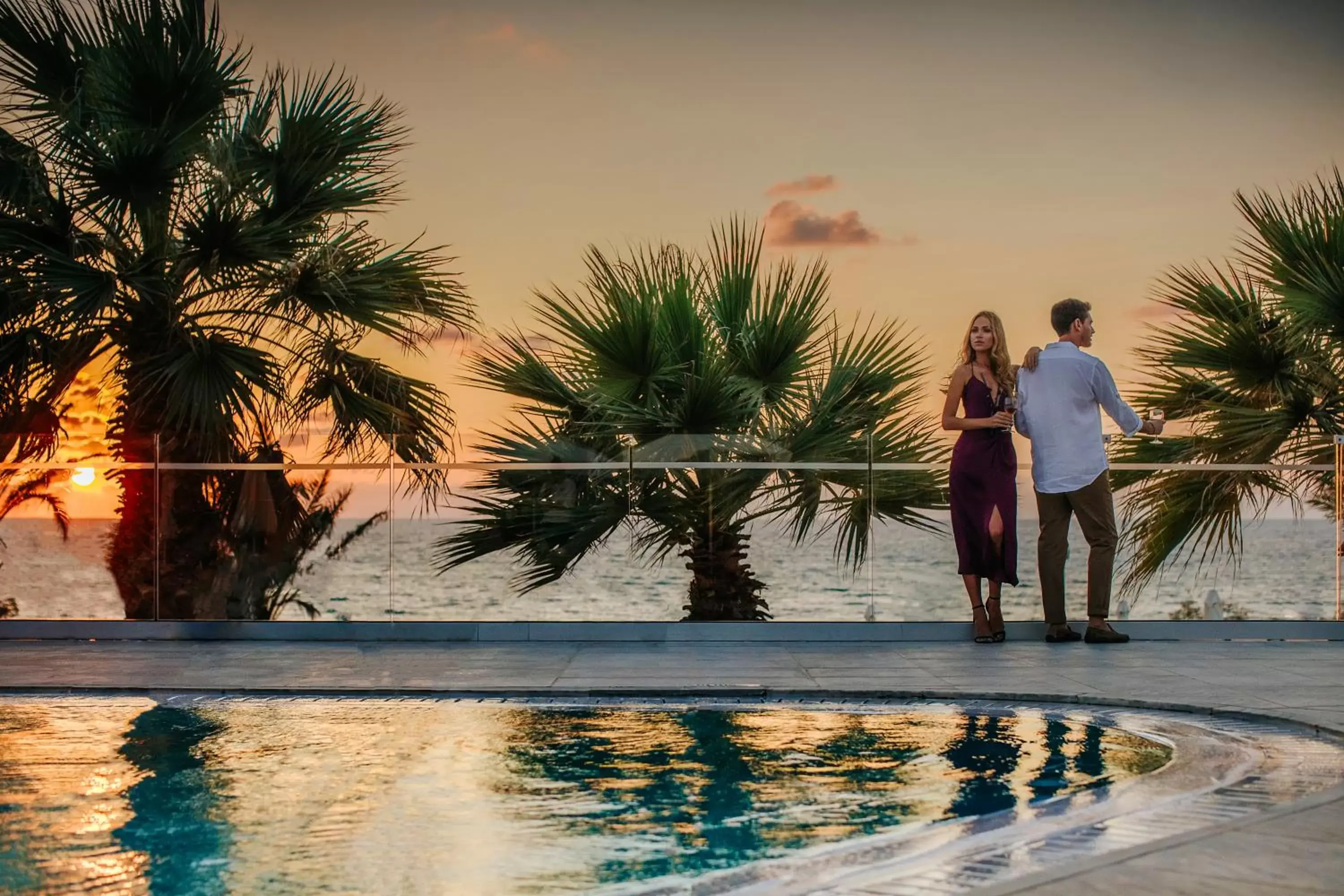 Sea view, Swimming Pool in Louis Paphos Breeze