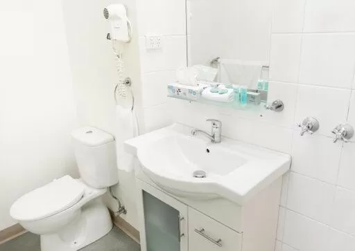 Bathroom in Shoreline Hotel