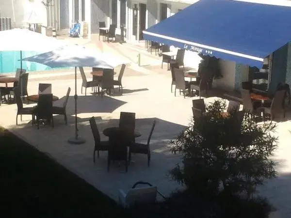 Balcony/Terrace, Patio/Outdoor Area in Cit'Hotel Le Mirage