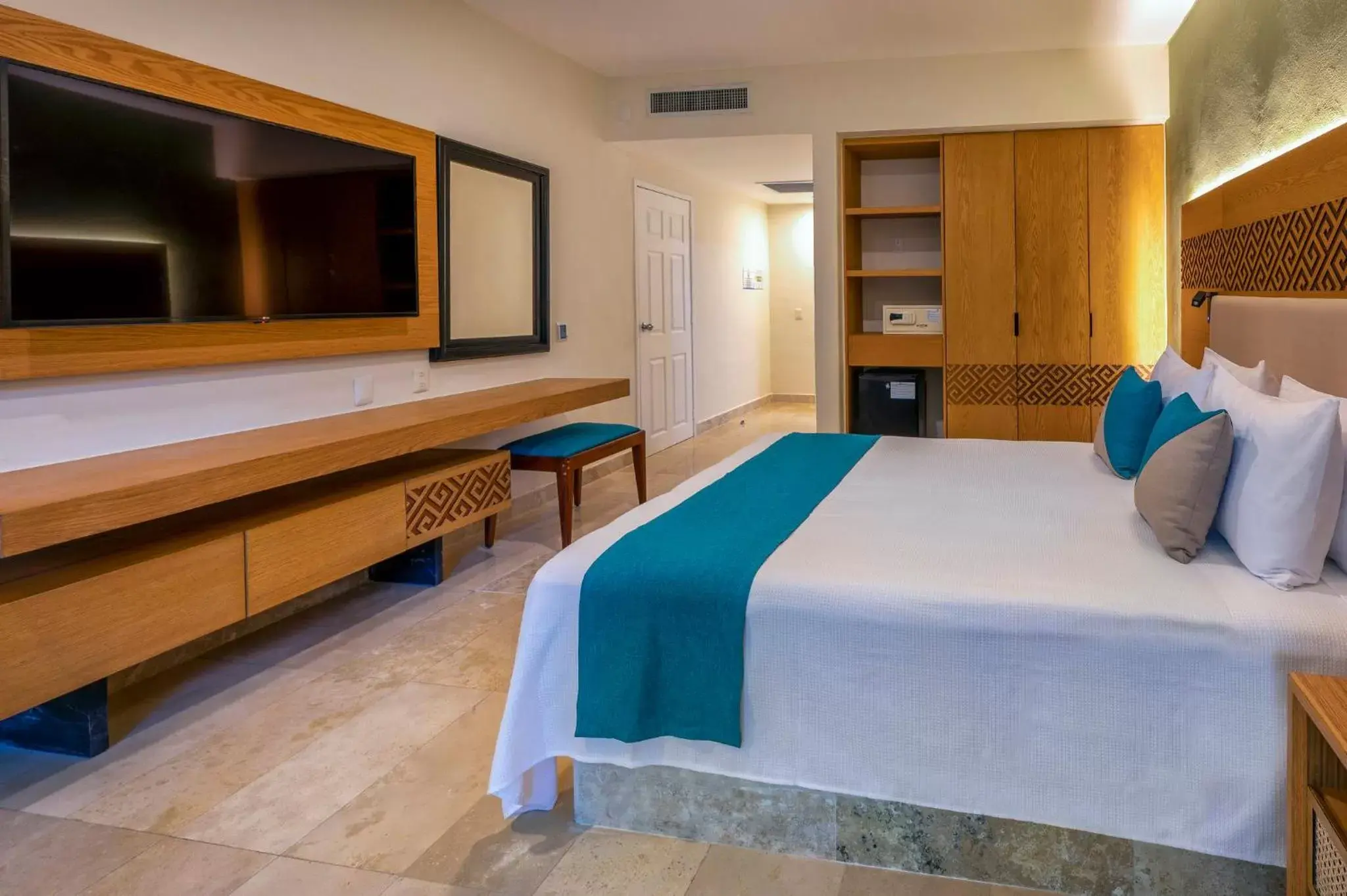 Bedroom, Bed in Viva Azteca by Wyndham, A Trademark All Inclusive Resort