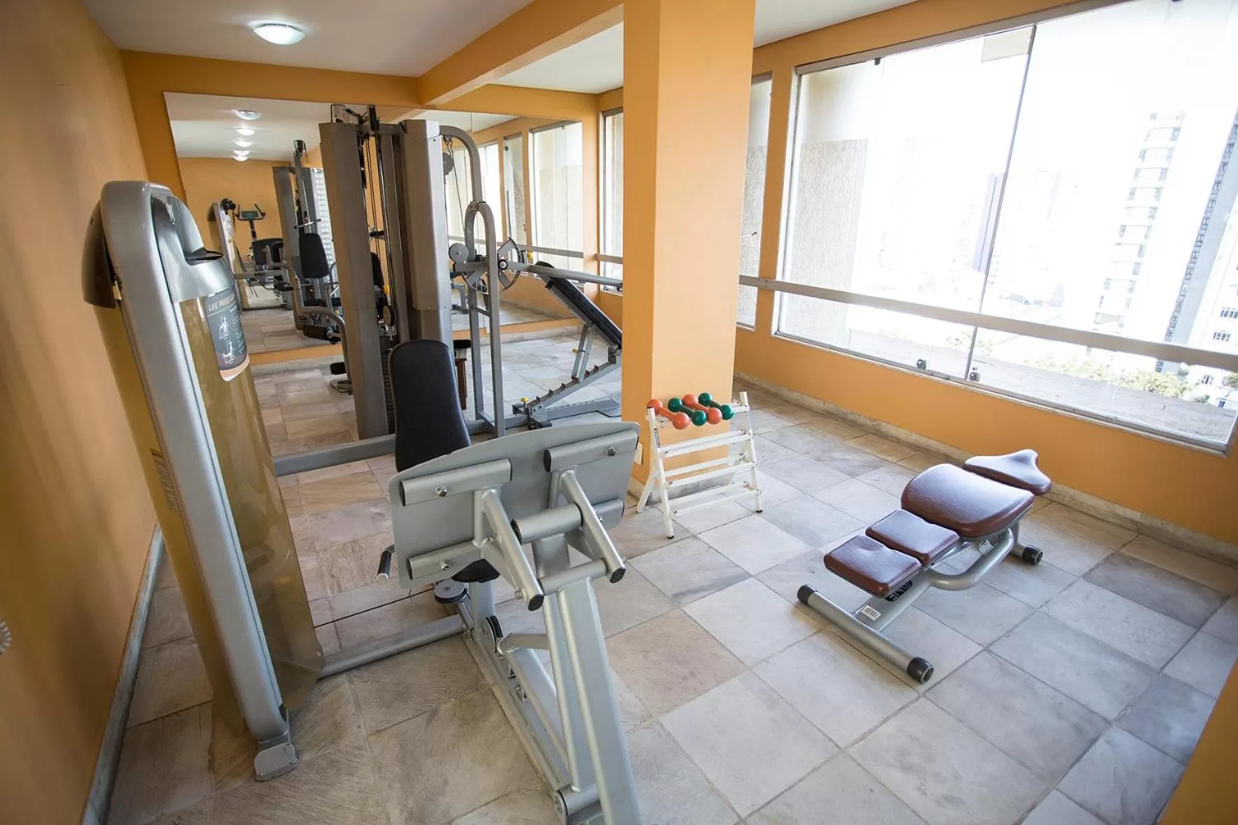 Fitness centre/facilities in Mabu Curitiba Business