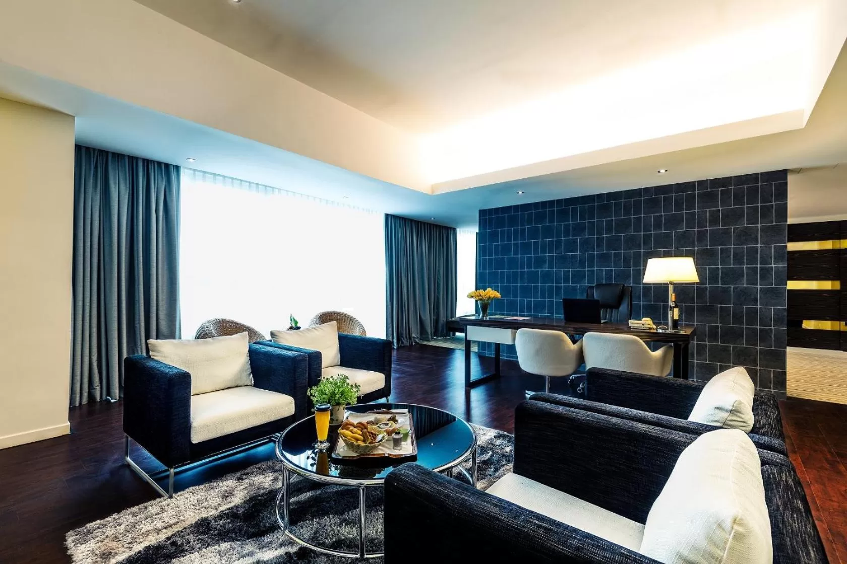 Living room in Ixora Hotel Penang