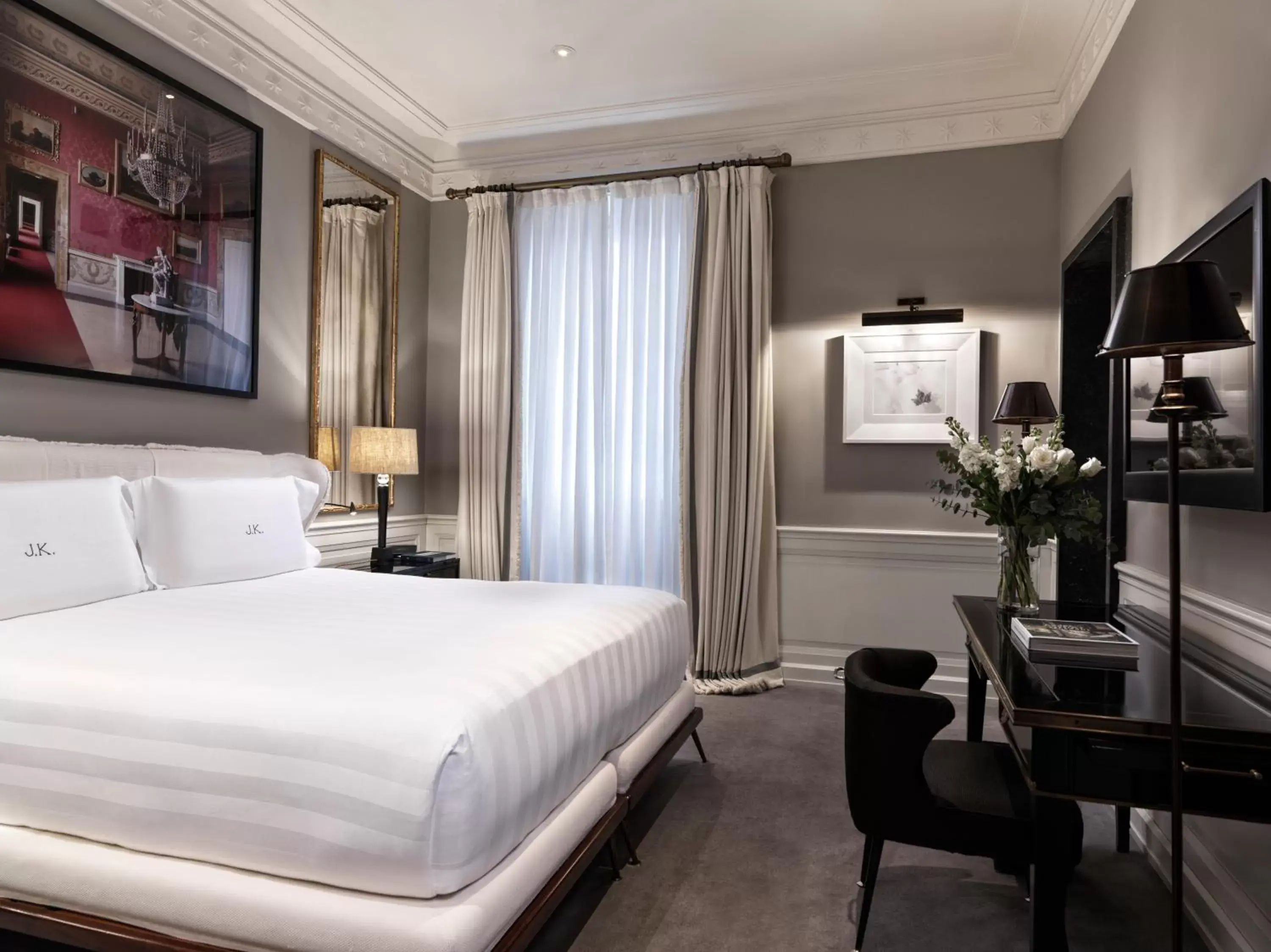Bedroom in J.K. Place Roma - The Leading Hotels of the World