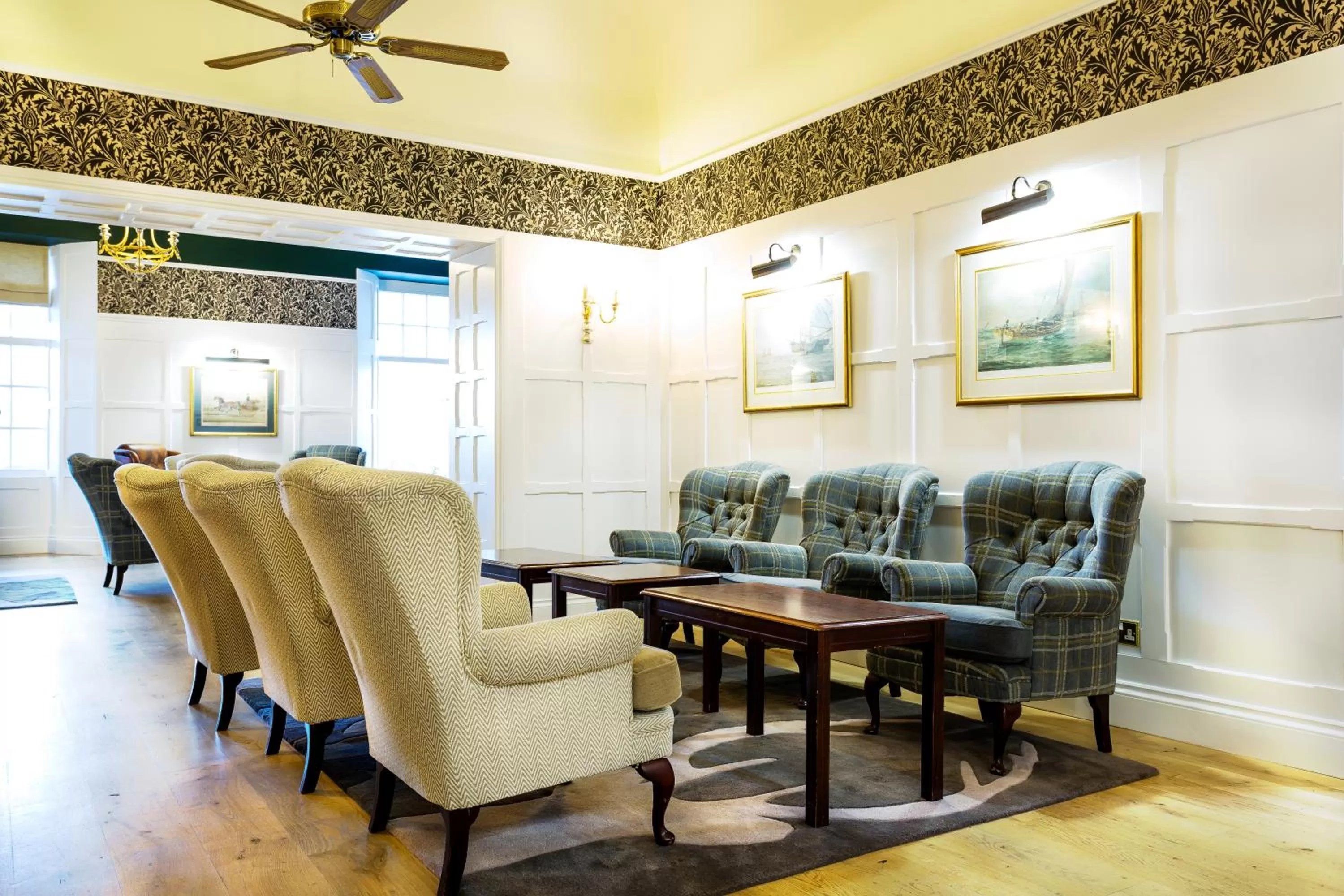 Lounge or bar in Budock Vean Hotel and Spa