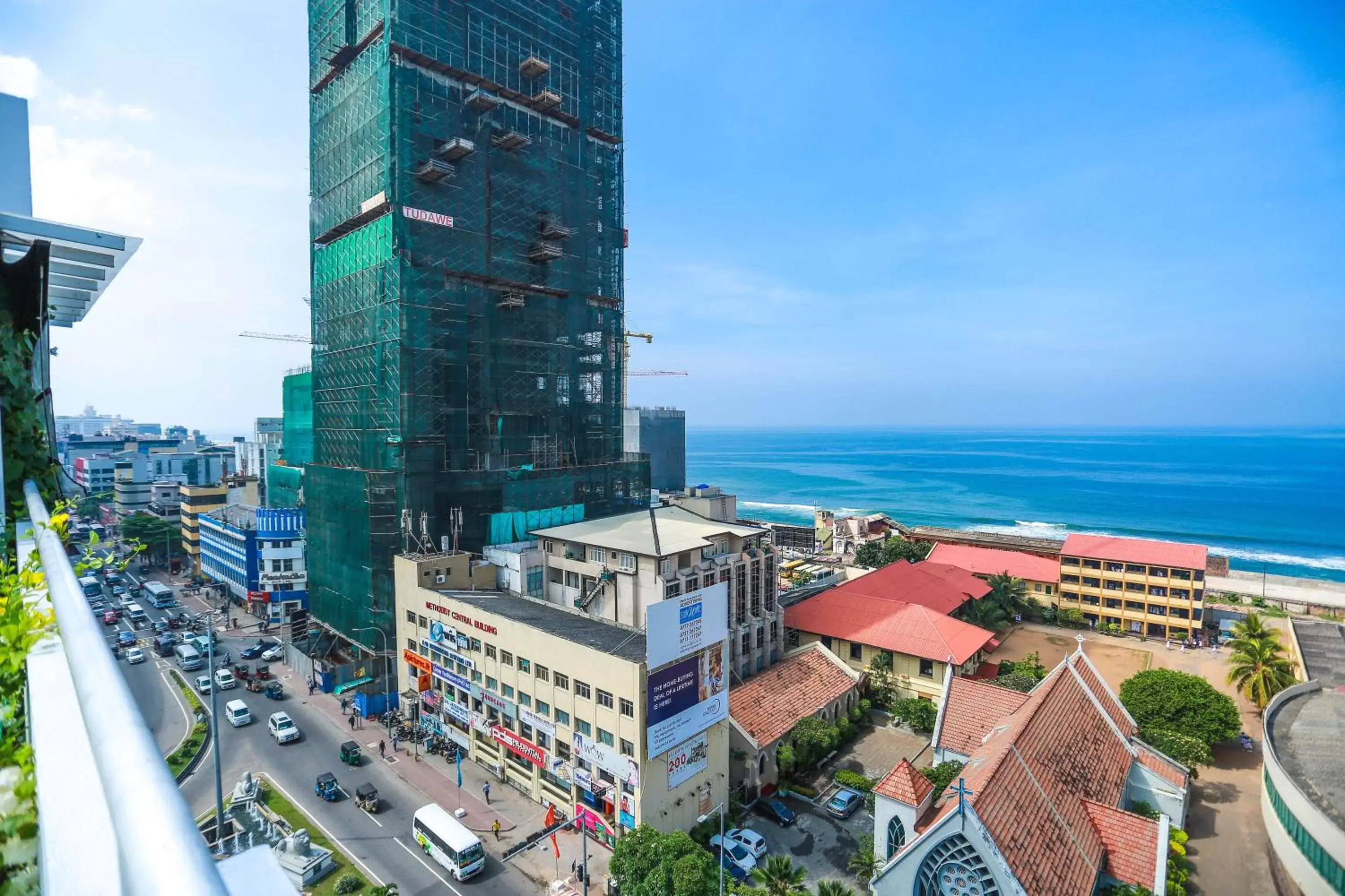 City view in Morven Hotel Colombo