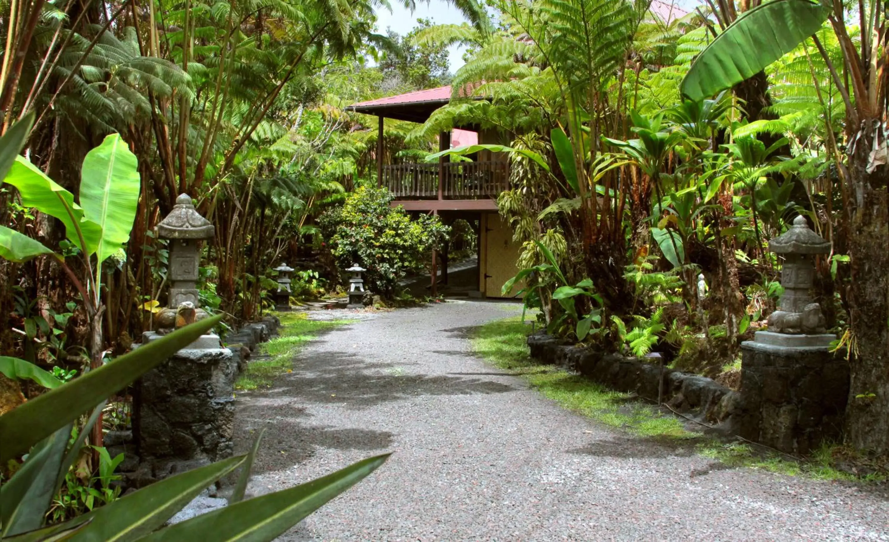 Property building, Garden in Lotus Garden Cottages
