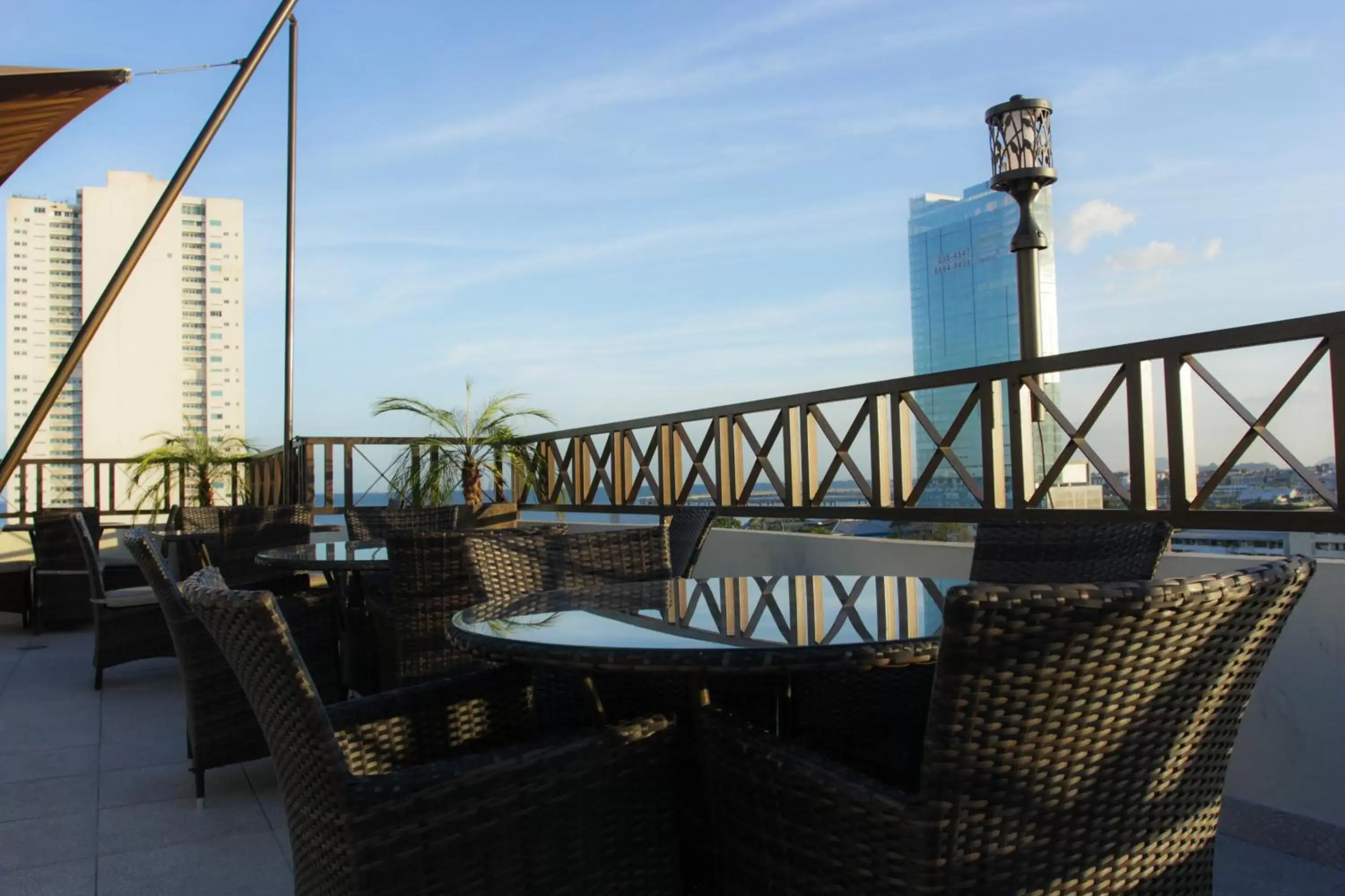 Balcony/Terrace in Hotel Bahía Suites