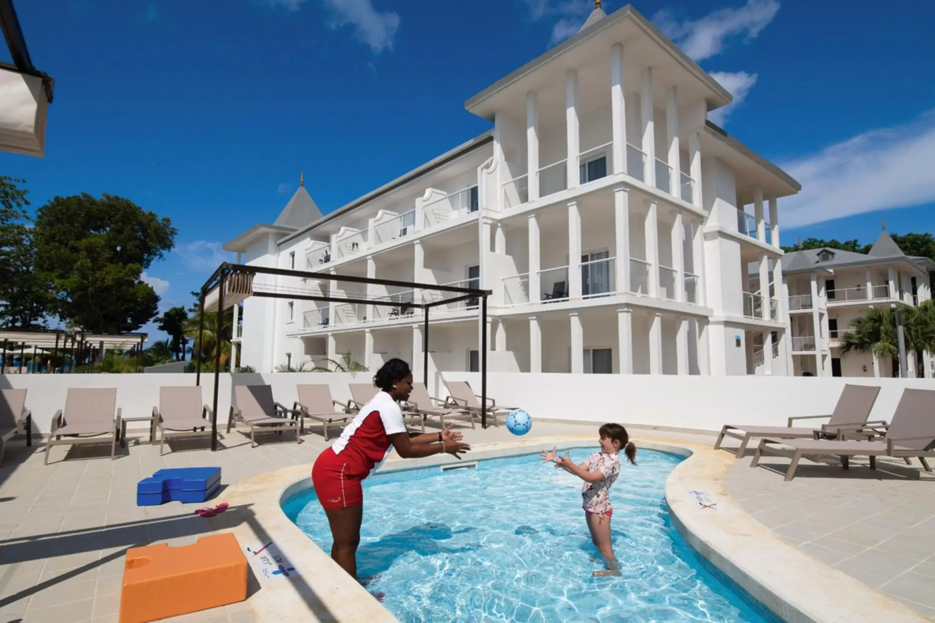 children, Swimming Pool in Riu Palace Tropical Bay - All Inclusive