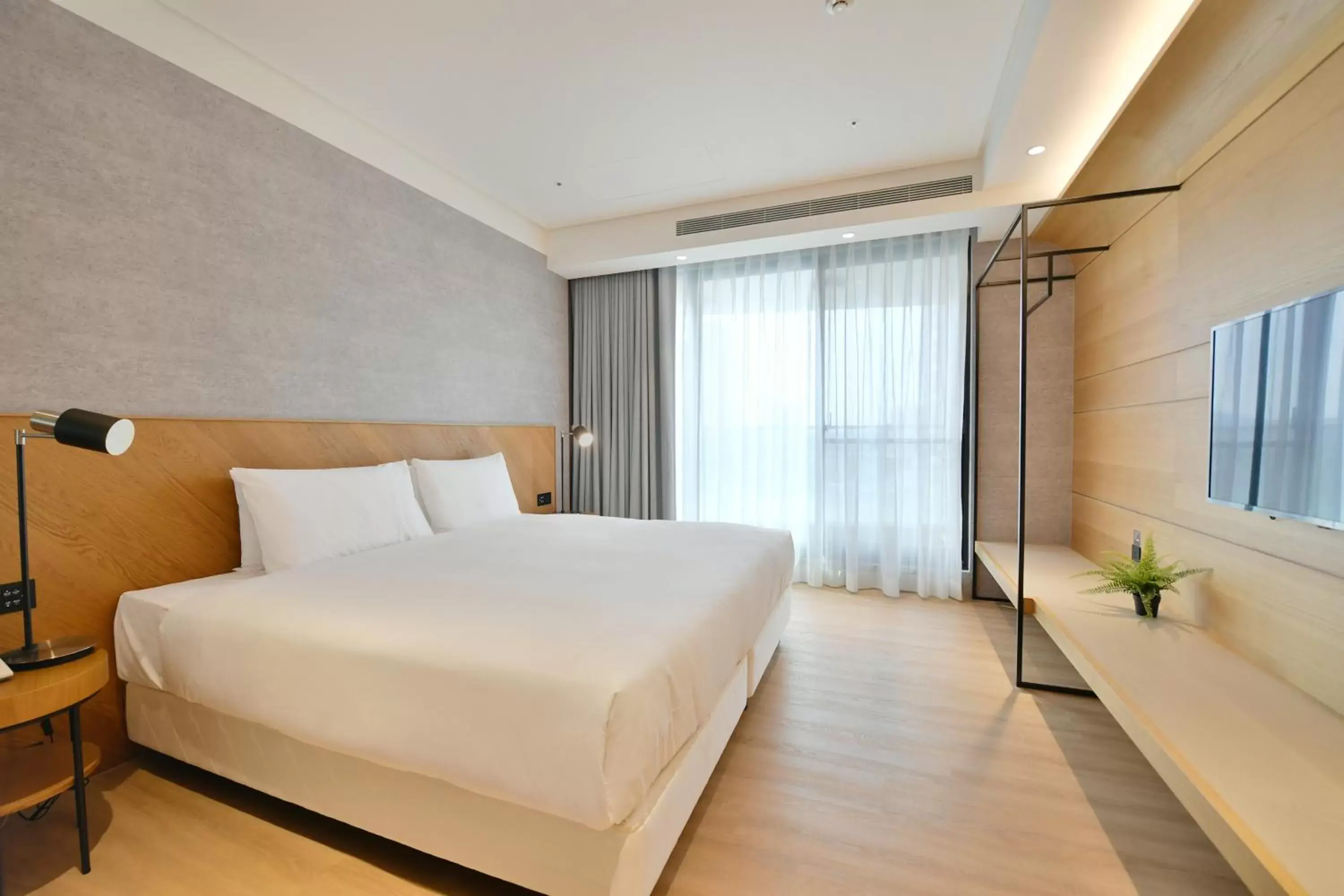 Photo of the whole room, Bed in CHECK inn Select New Taipei Sanchong Photo of the whole room, Bed in CHECK inn Select New Taipei Sanchong