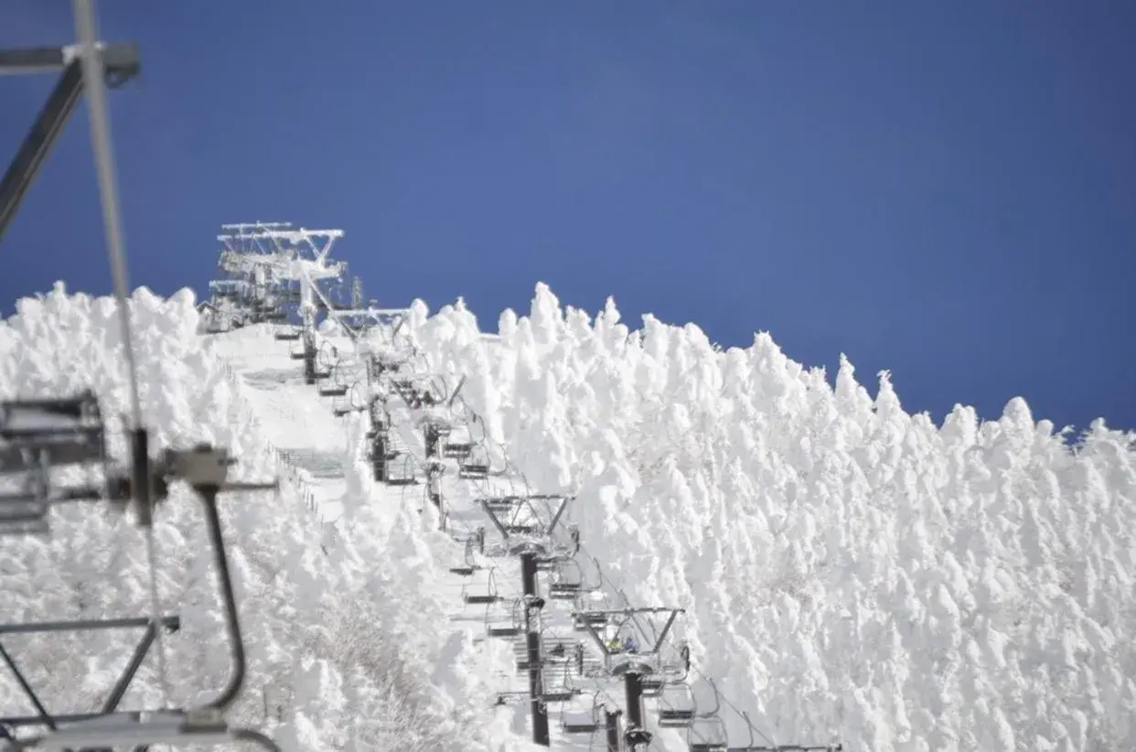 Winter in Shiga Palace Hotel