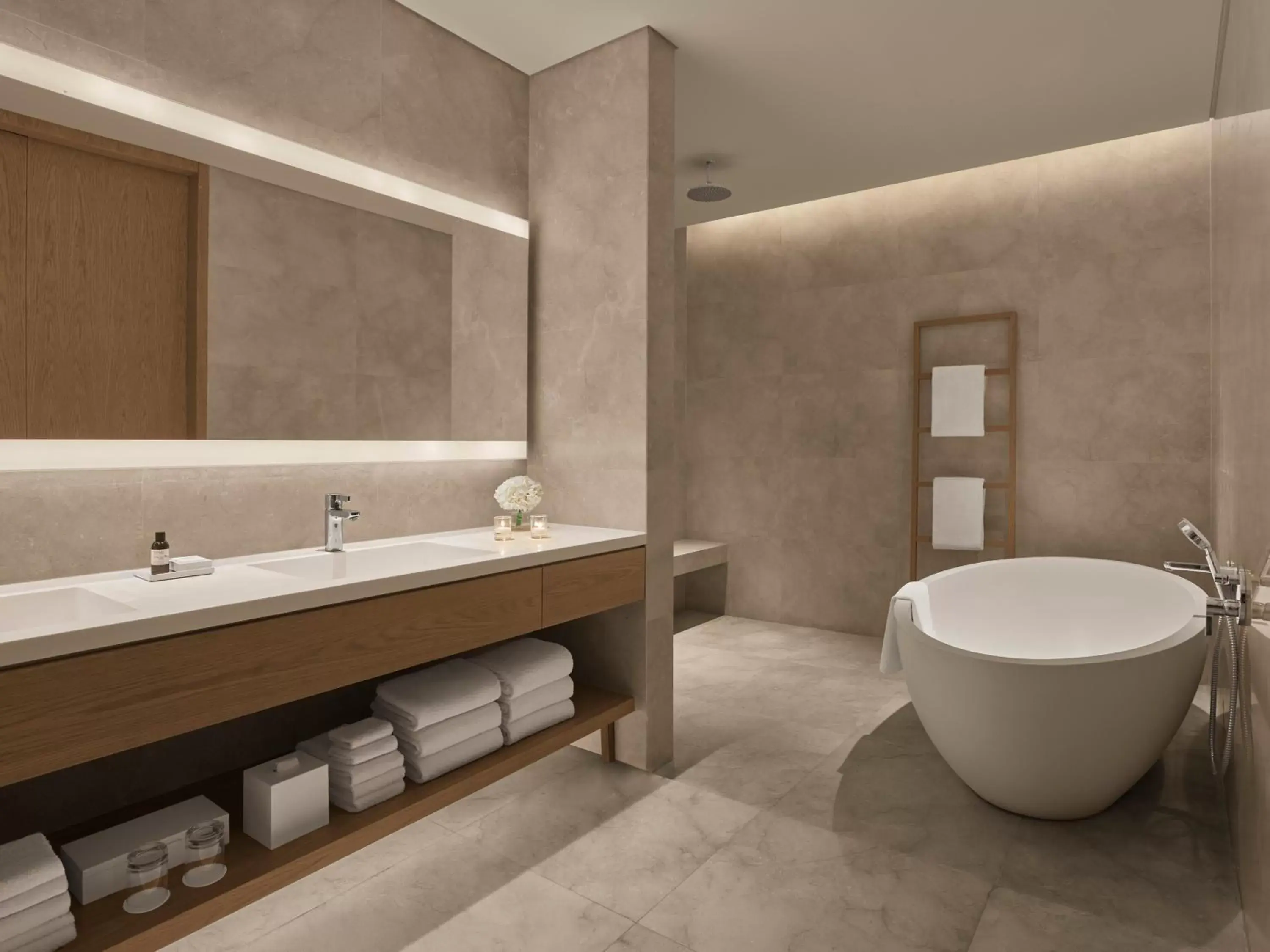 Bathroom in The Sanya EDITION