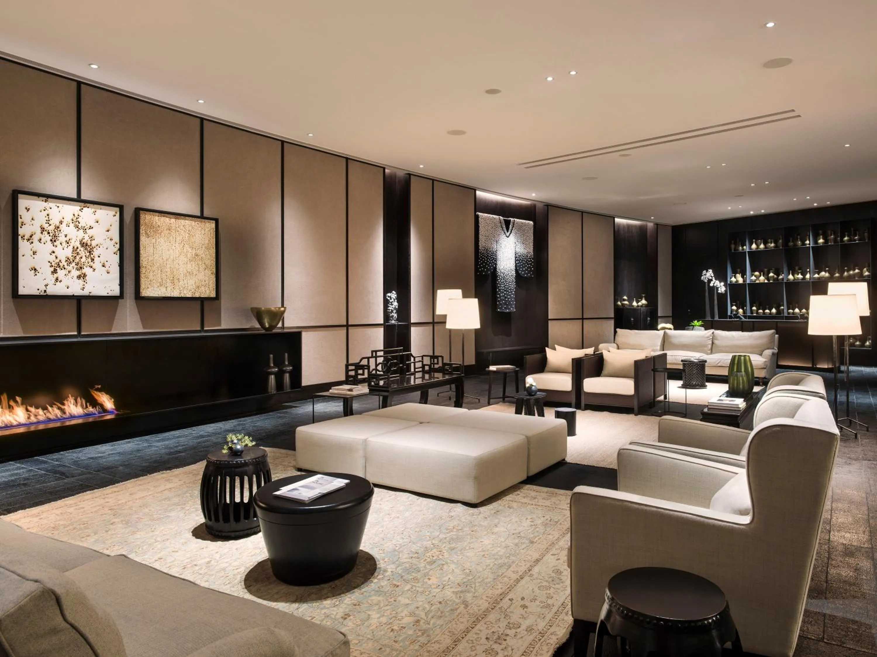 Lobby or reception in Upper House Shanghai - Former The Middle House