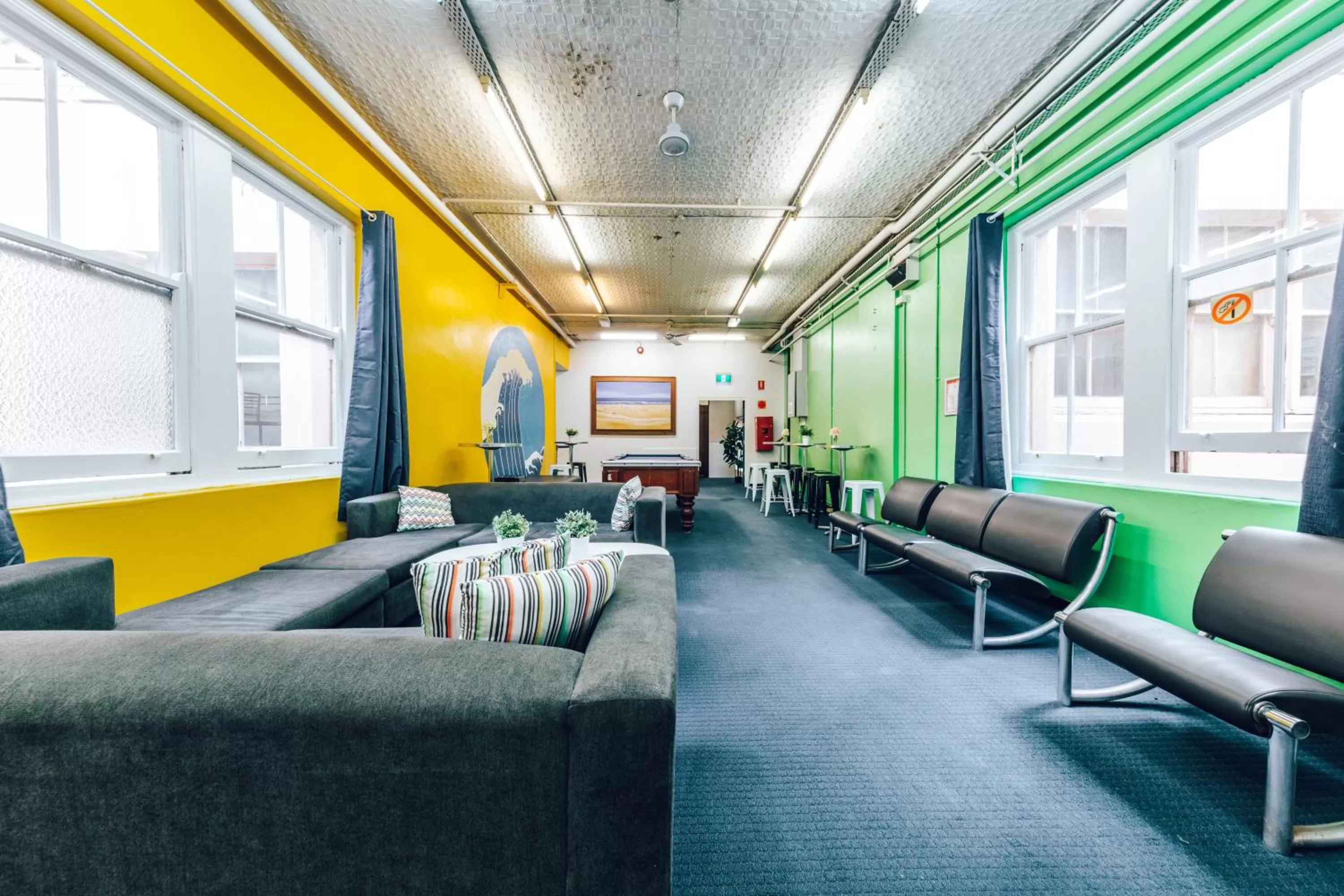 Billiard in Maze Backpackers - Sydney