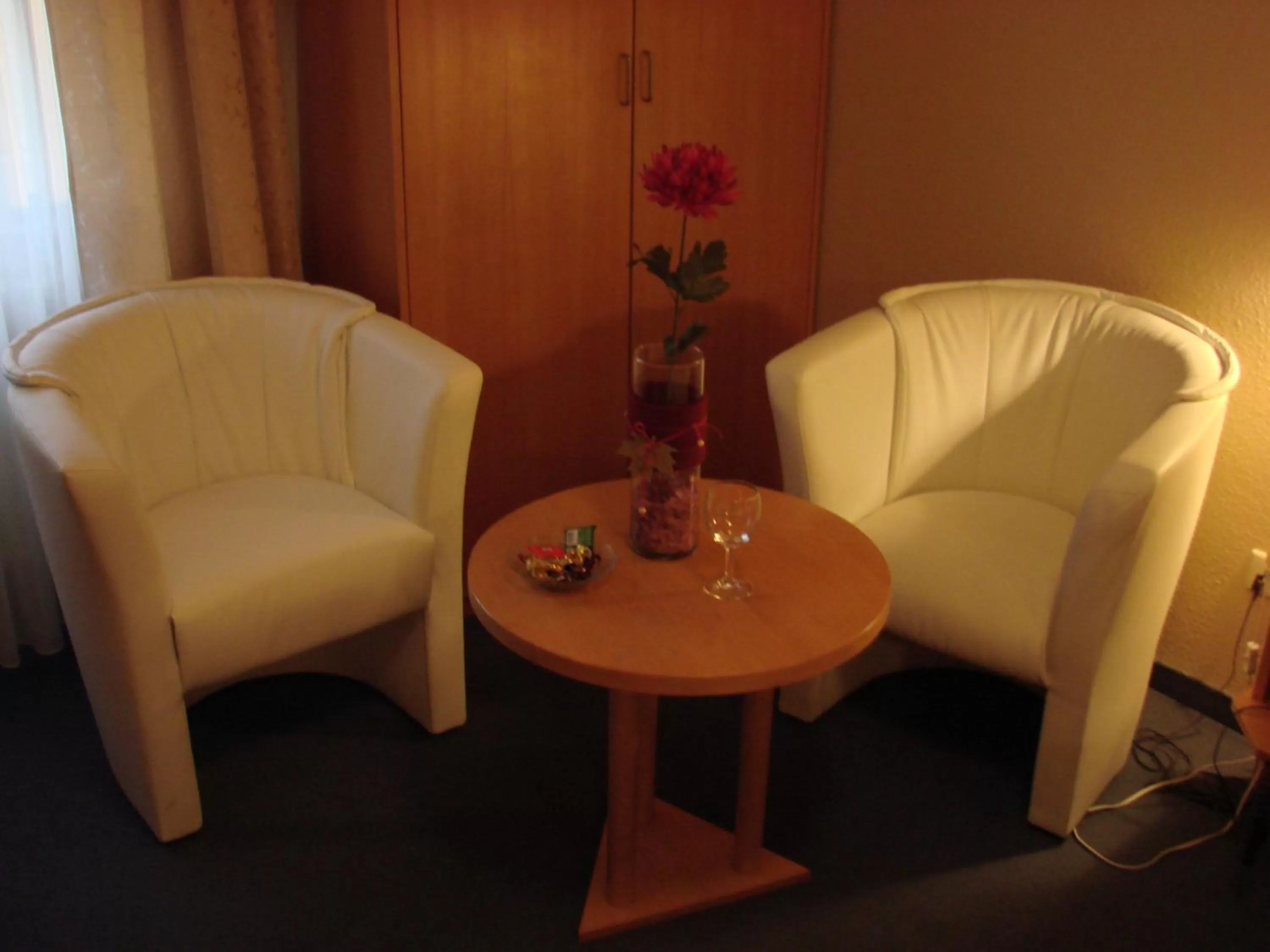 Seating Area in Hotel Restaurant Byblos