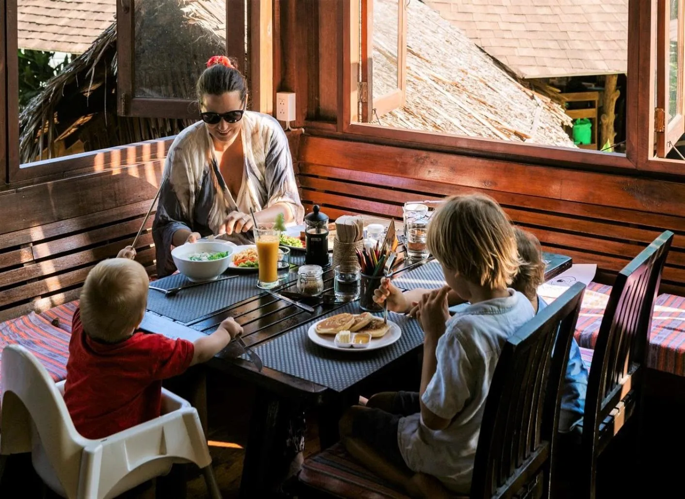 Breakfast in Our Jungle Camp - Eco Resort
