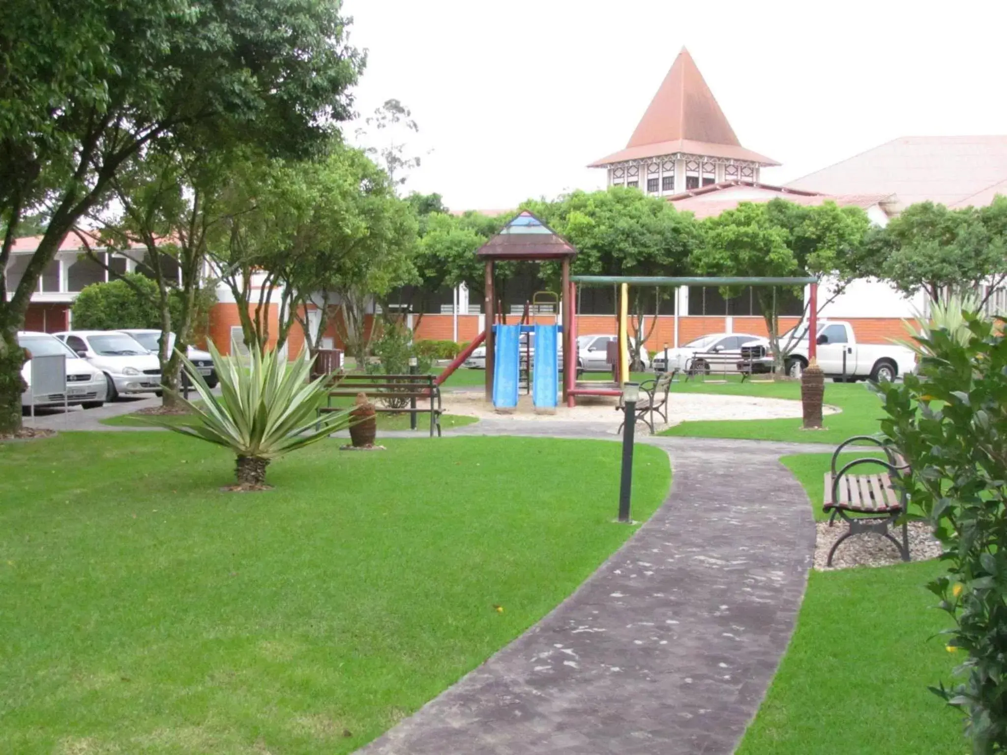 Garden view in Hotel Estação 101 - Brusque Garden view in Hotel Estação 101 - Brusque