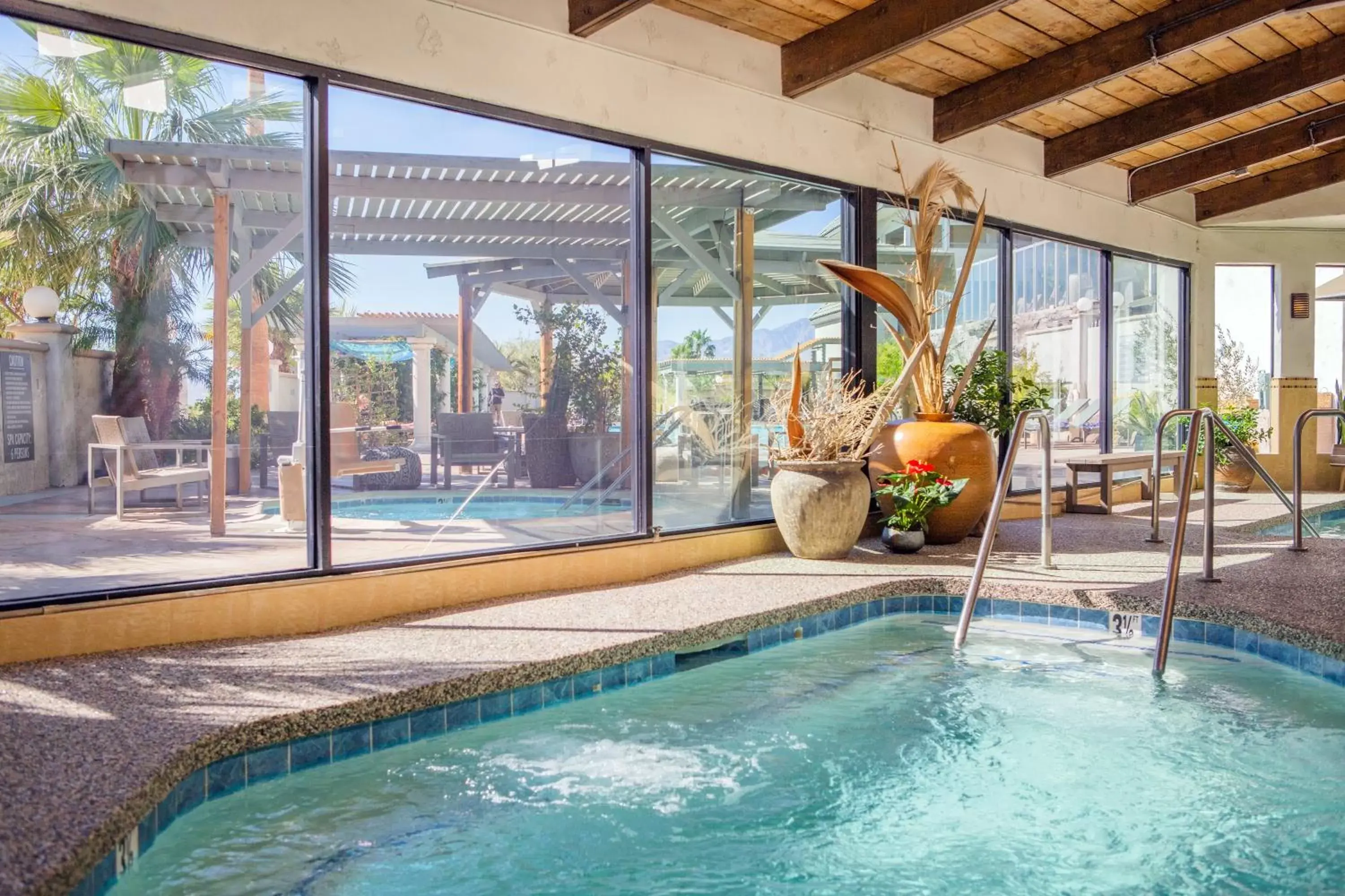 Swimming Pool in Azure Palm Hot Springs