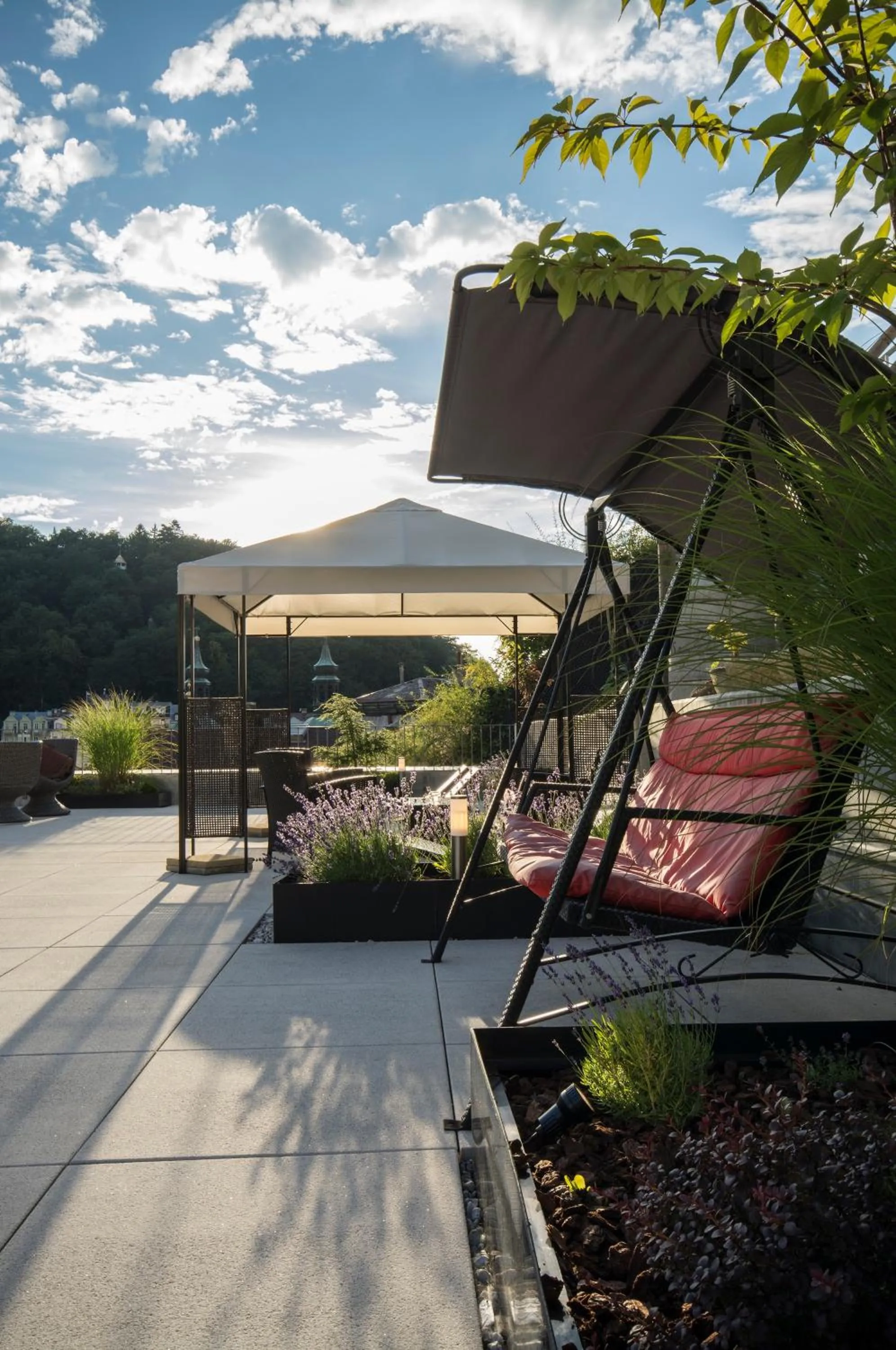 Balcony/Terrace in Prezident Luxury Spa & Wellness Hotel