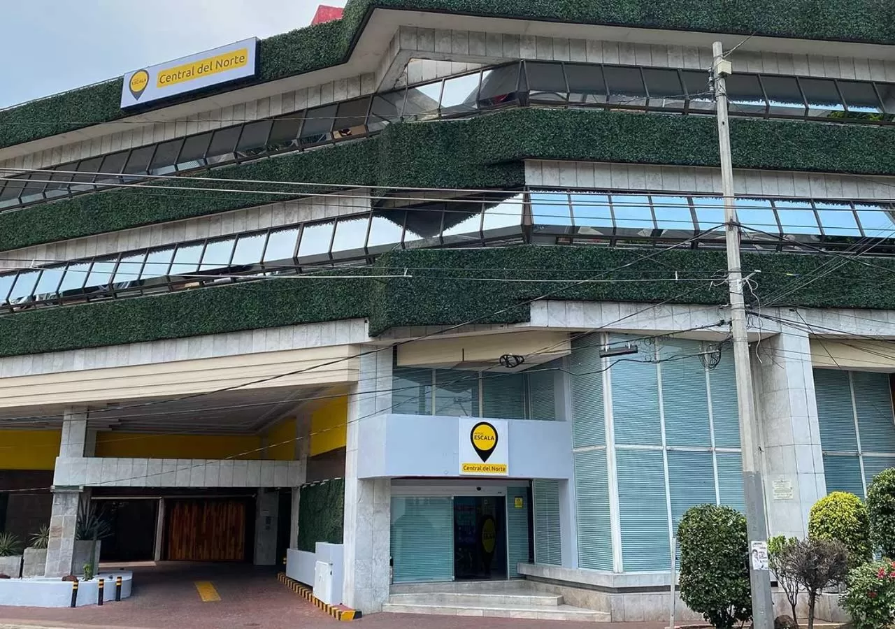 Facade/entrance in Hotel Escala Central del Norte