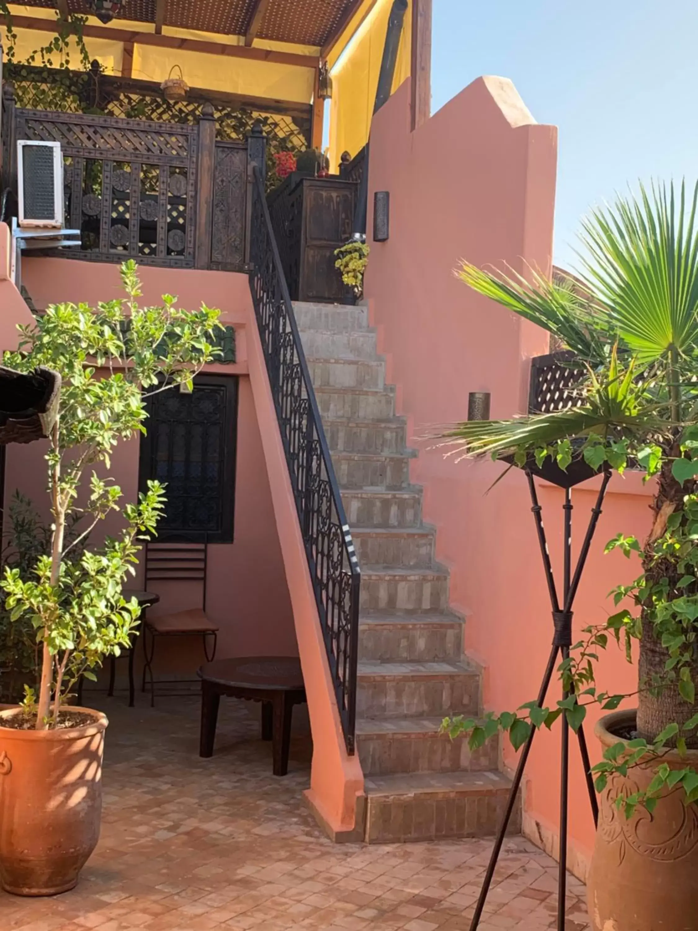 Balcony/Terrace in Riad Ghali Hotel & SPA