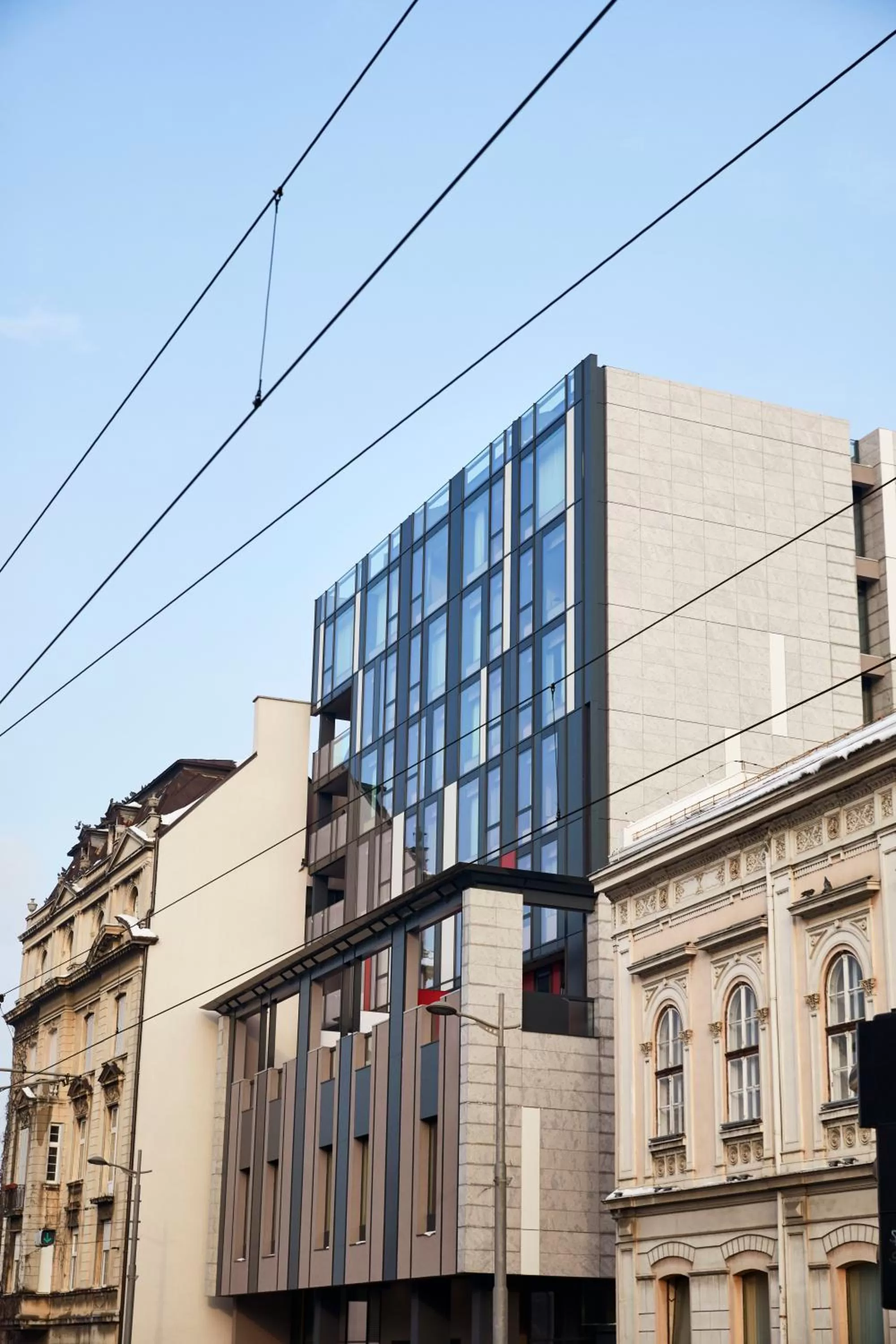 Property building in Mama Shelter Belgrade