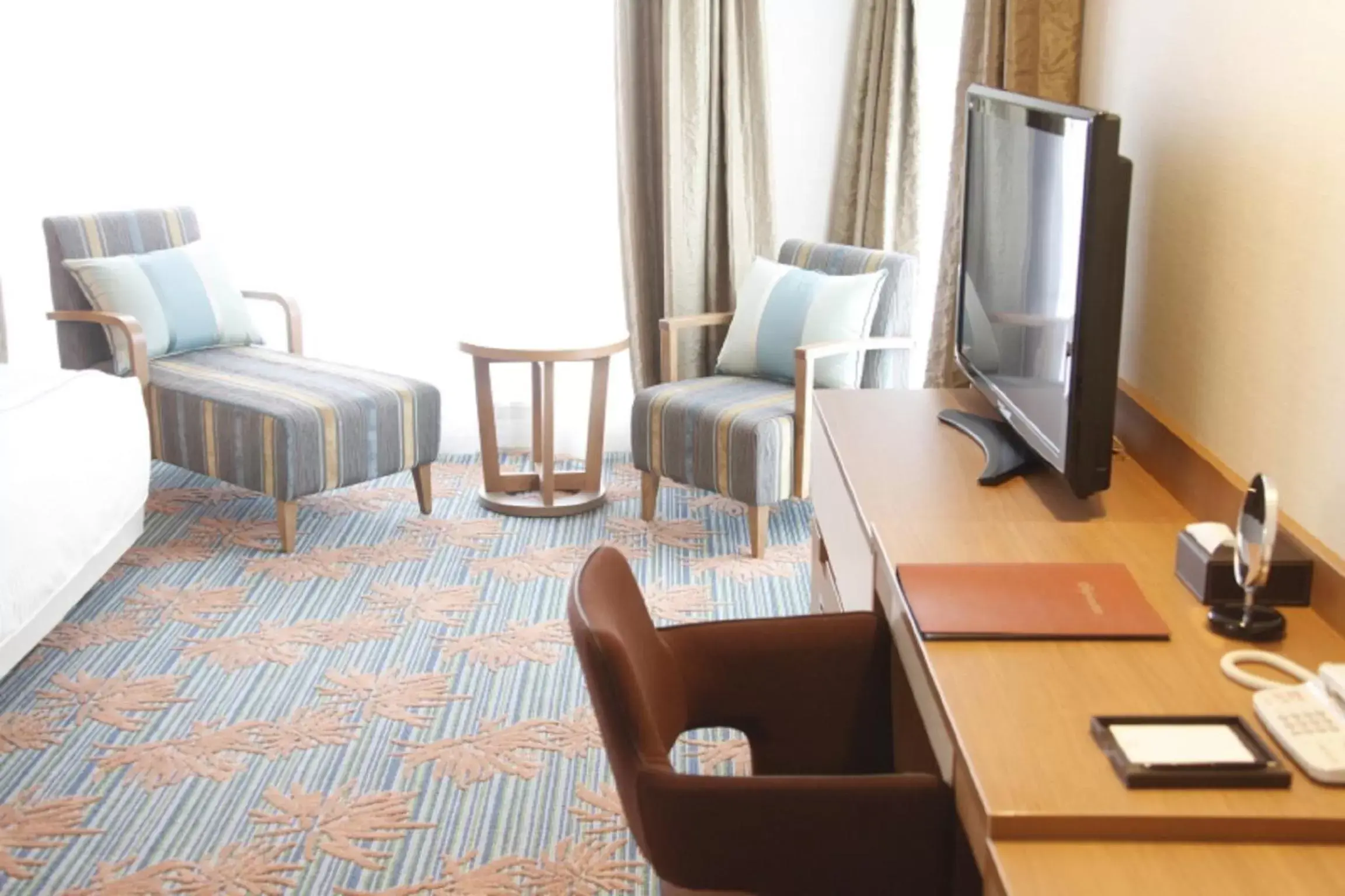 TV and multimedia, Seating Area in Vessel Hotel Campana Okinawa