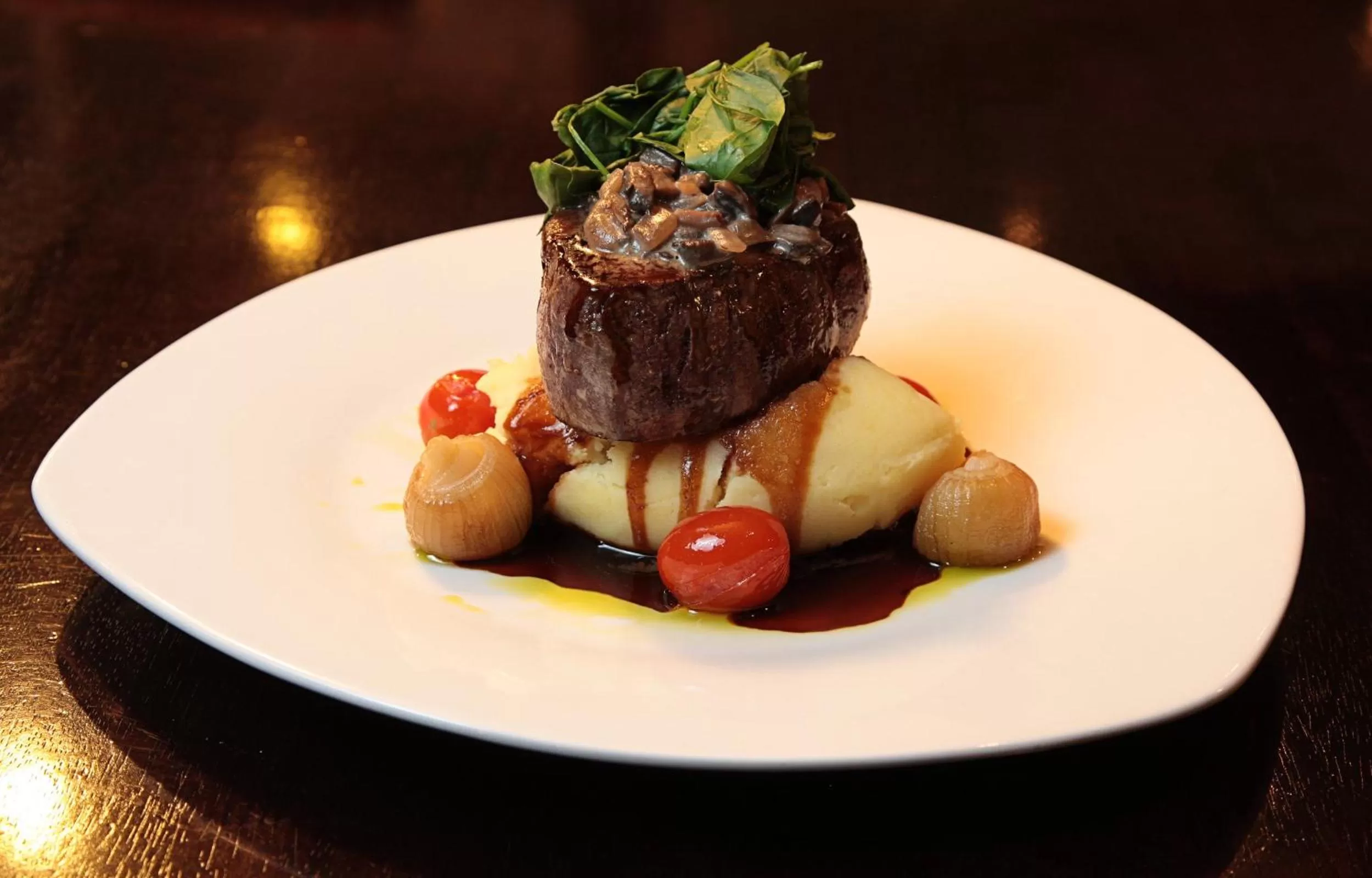 Food close-up in Kelvin Hotel