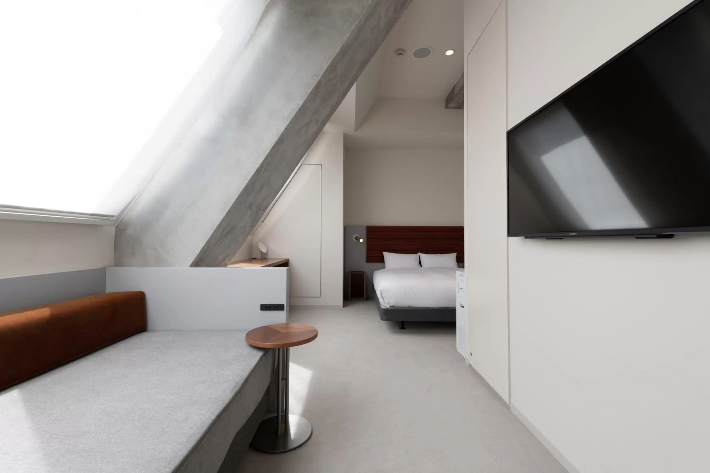 Photo of the whole room, Bed in KIRO Hiroshima by THE SHARE HOTELS