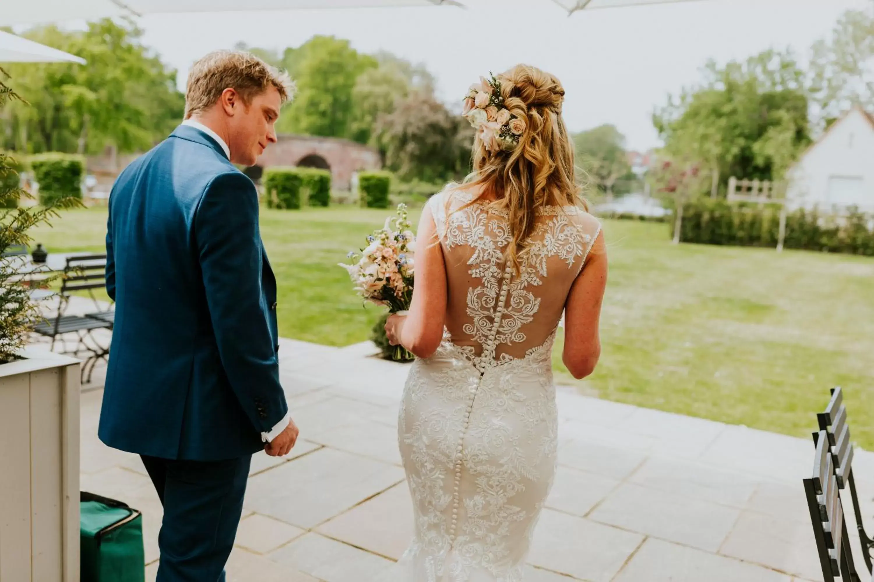 wedding, Guests in The Great House At Sonning