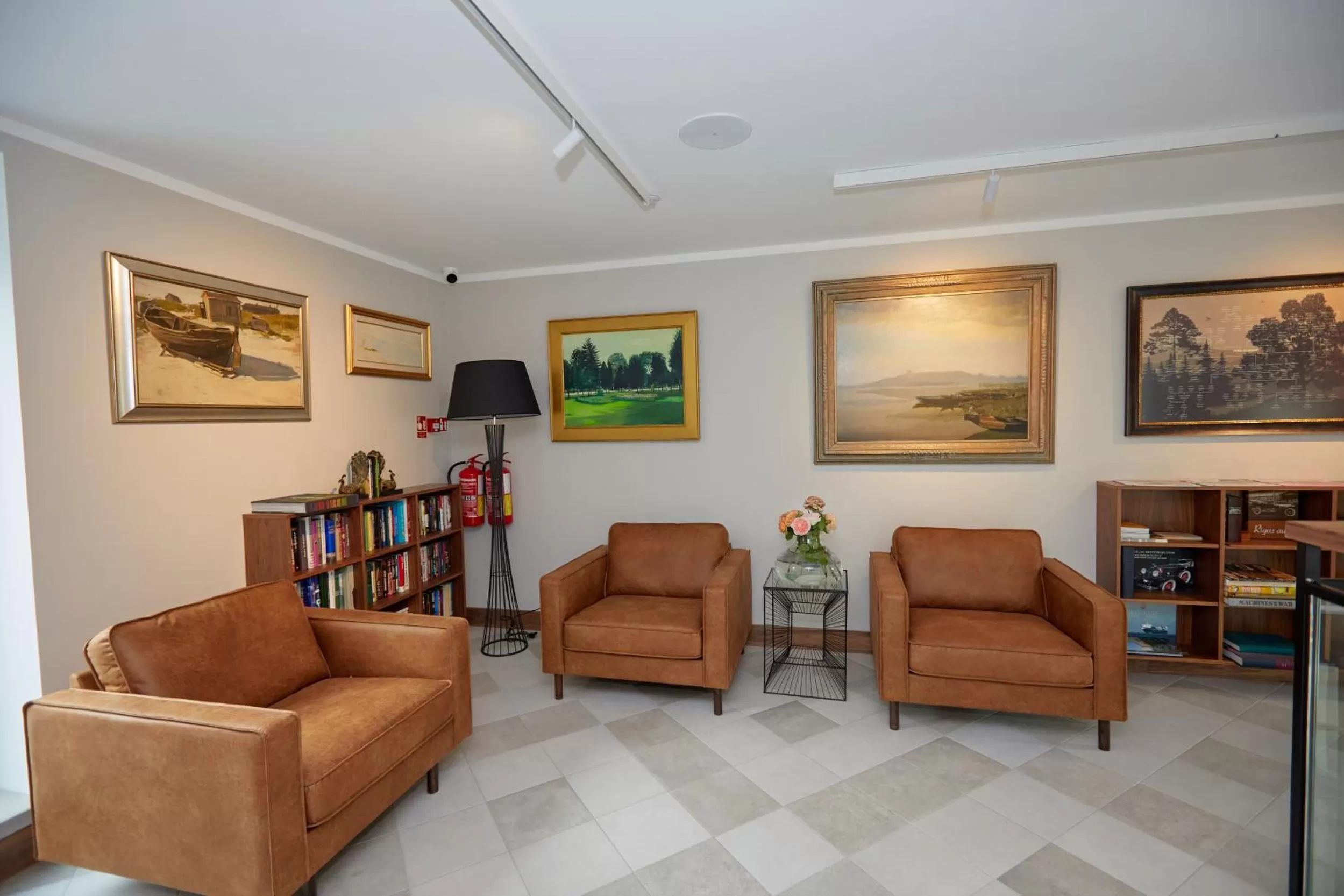 Library in STORIES Design ApartHotel