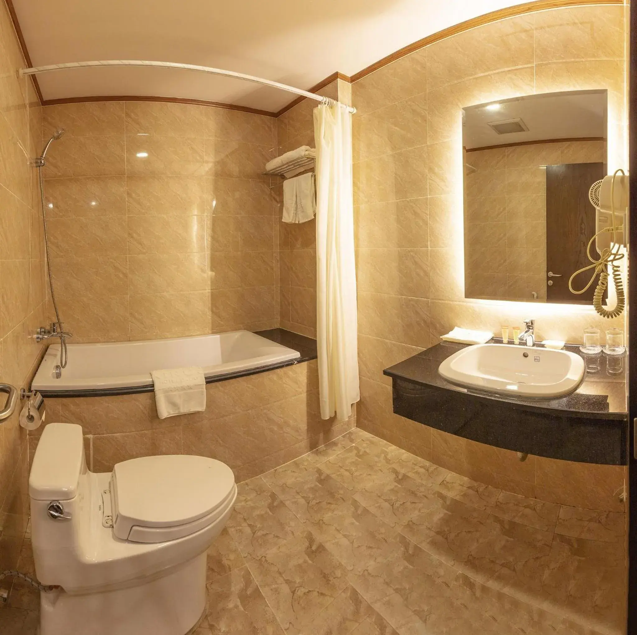 Shower, Bathroom in Kings Hotel Dalat
