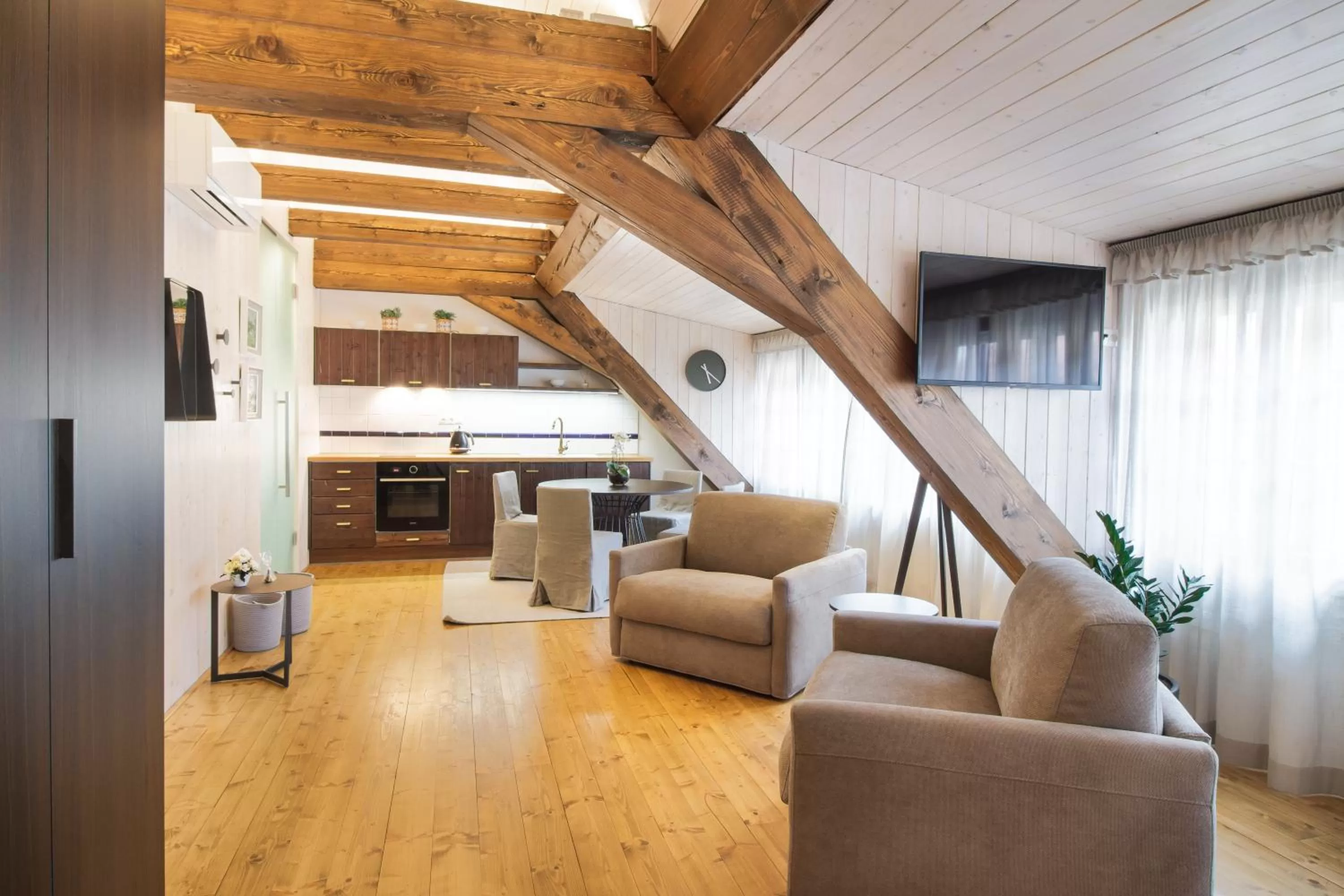 Living room in Apartmány Šupina