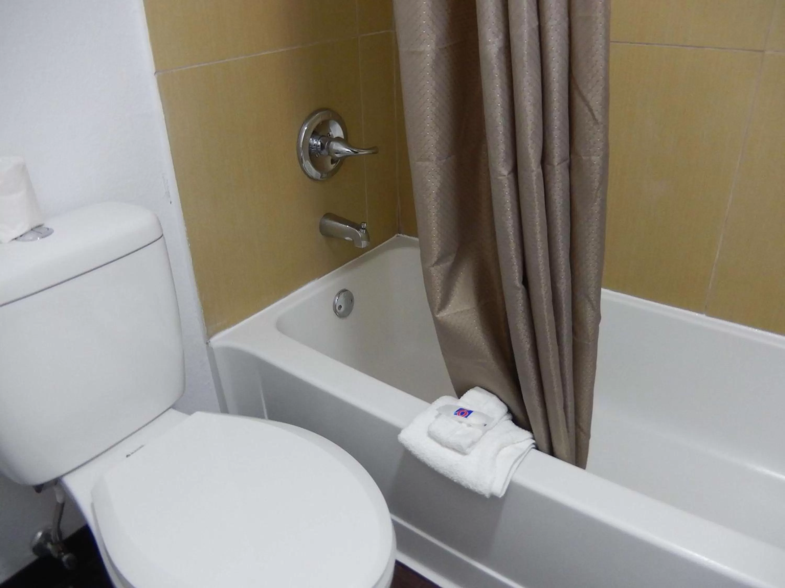 Toilet in Motel 6-Portland, TX