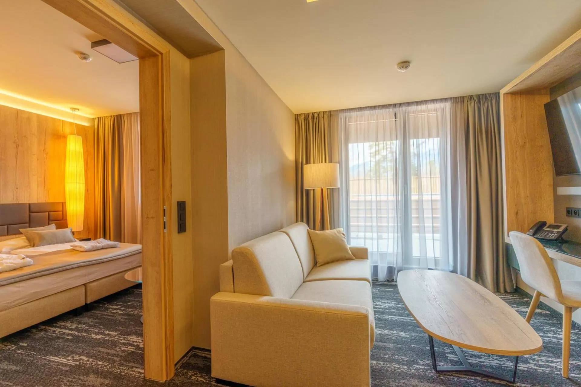 View (from property/room), Bed in Hotel Hills