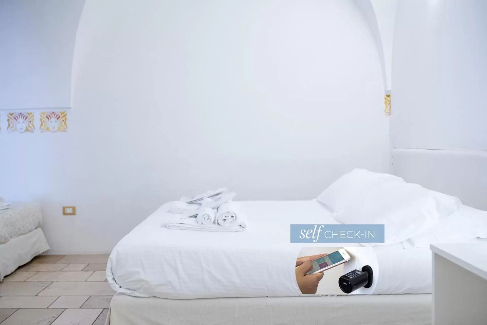 Bed in Dimora Dell'Osanna Raro Villas Smart Rooms Collection