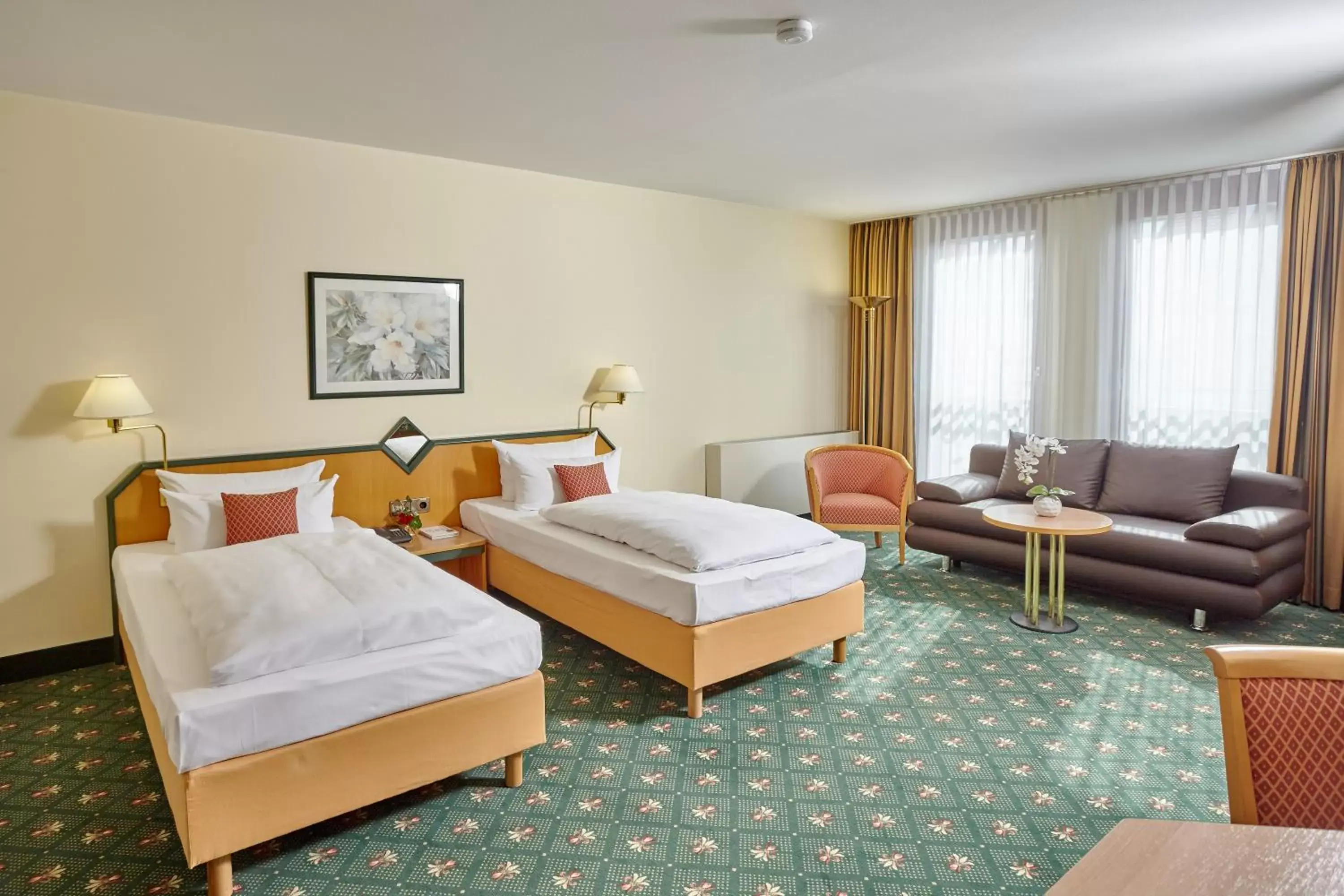 Photo of the whole room in Balance Hotel Leipzig Alte Messe