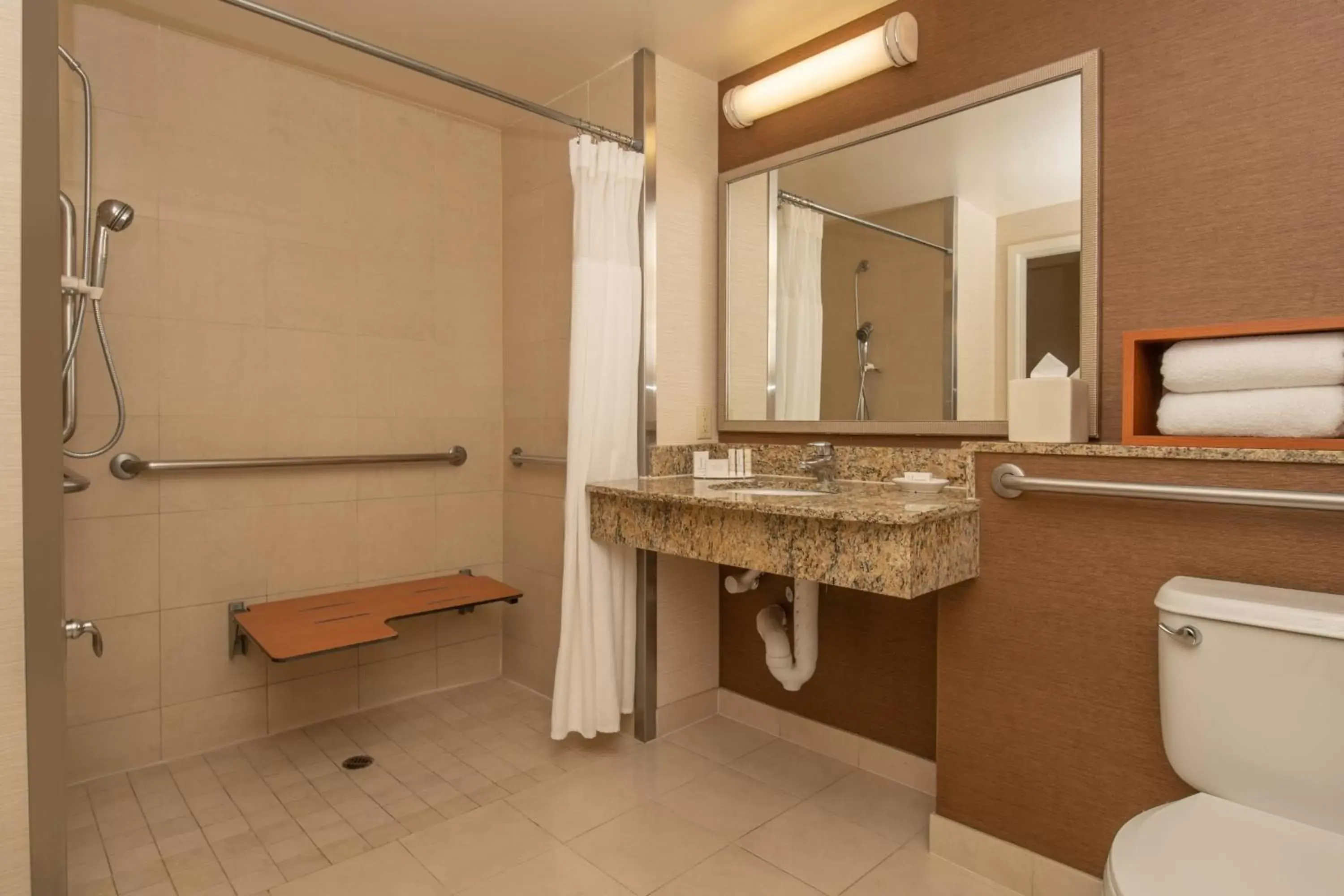 Bathroom in Fairfield Inn Sacramento Cal Expo