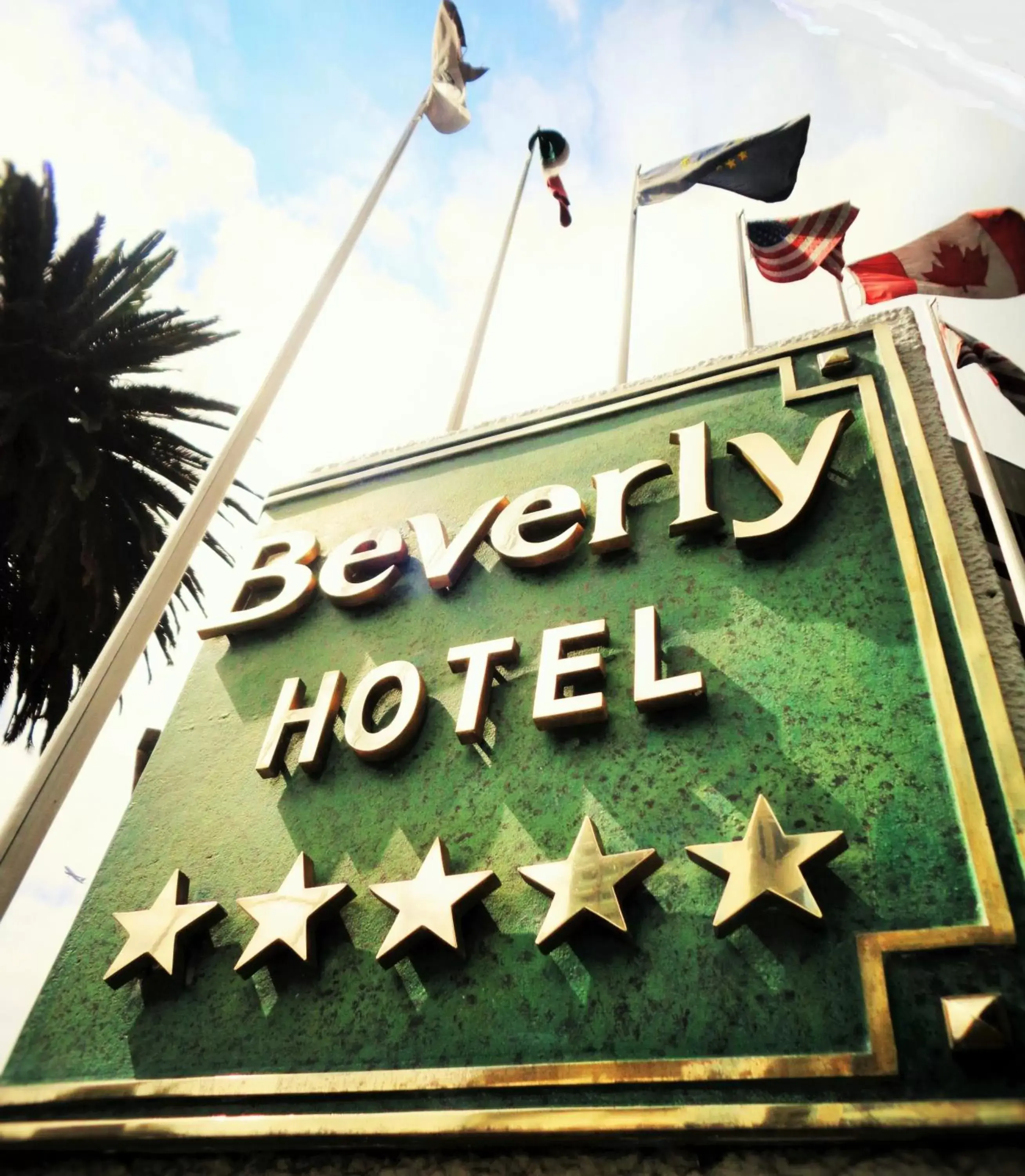 Property logo or sign in Hotel Beverly