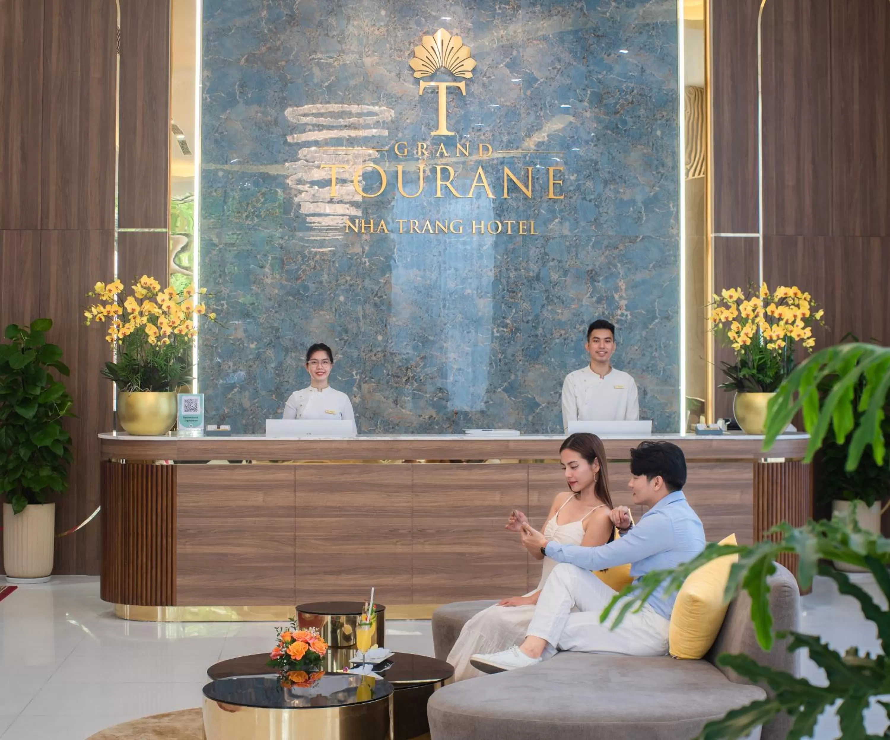 Lobby or reception in Grand Tourane Nha Trang Hotel