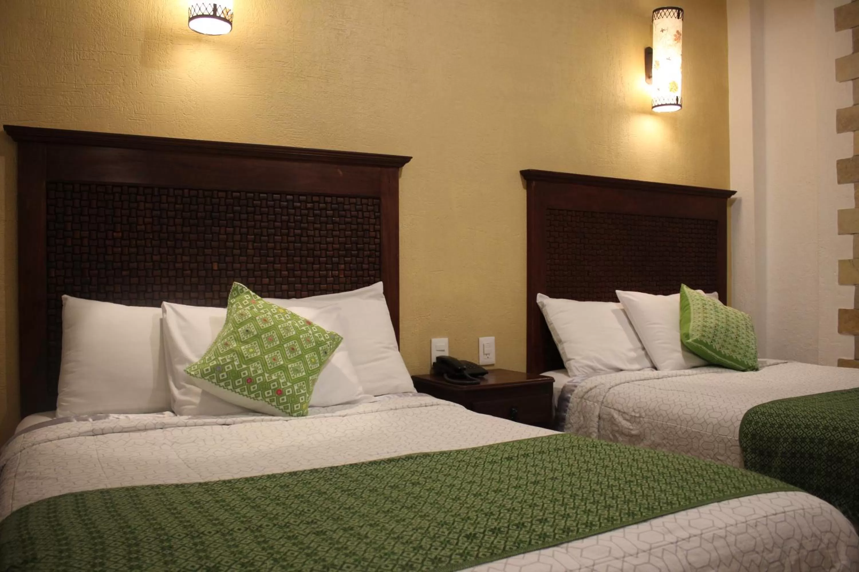 Bed in Hotel Na´Lum