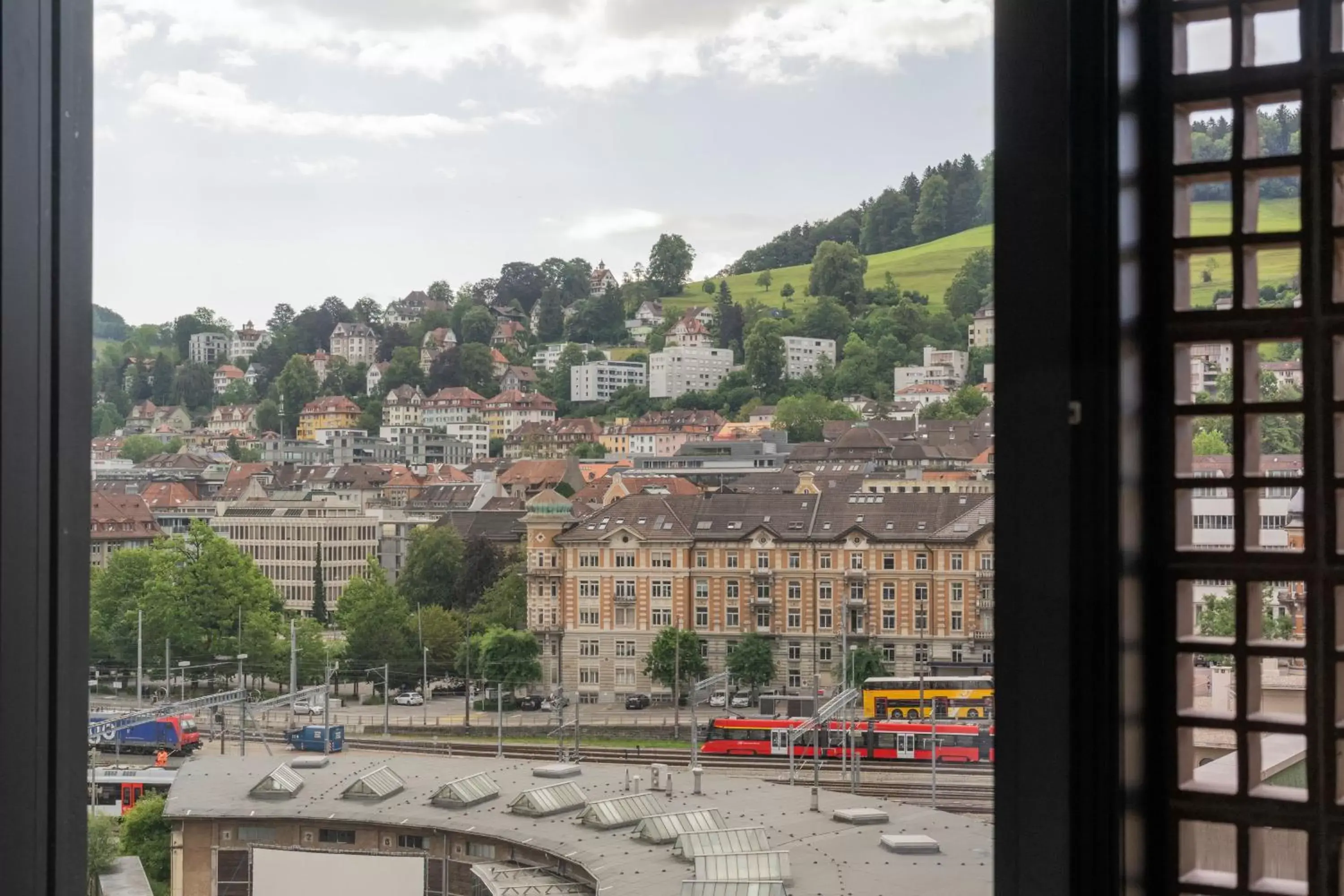 City view in Tailormade Hotel LEO St Gallen